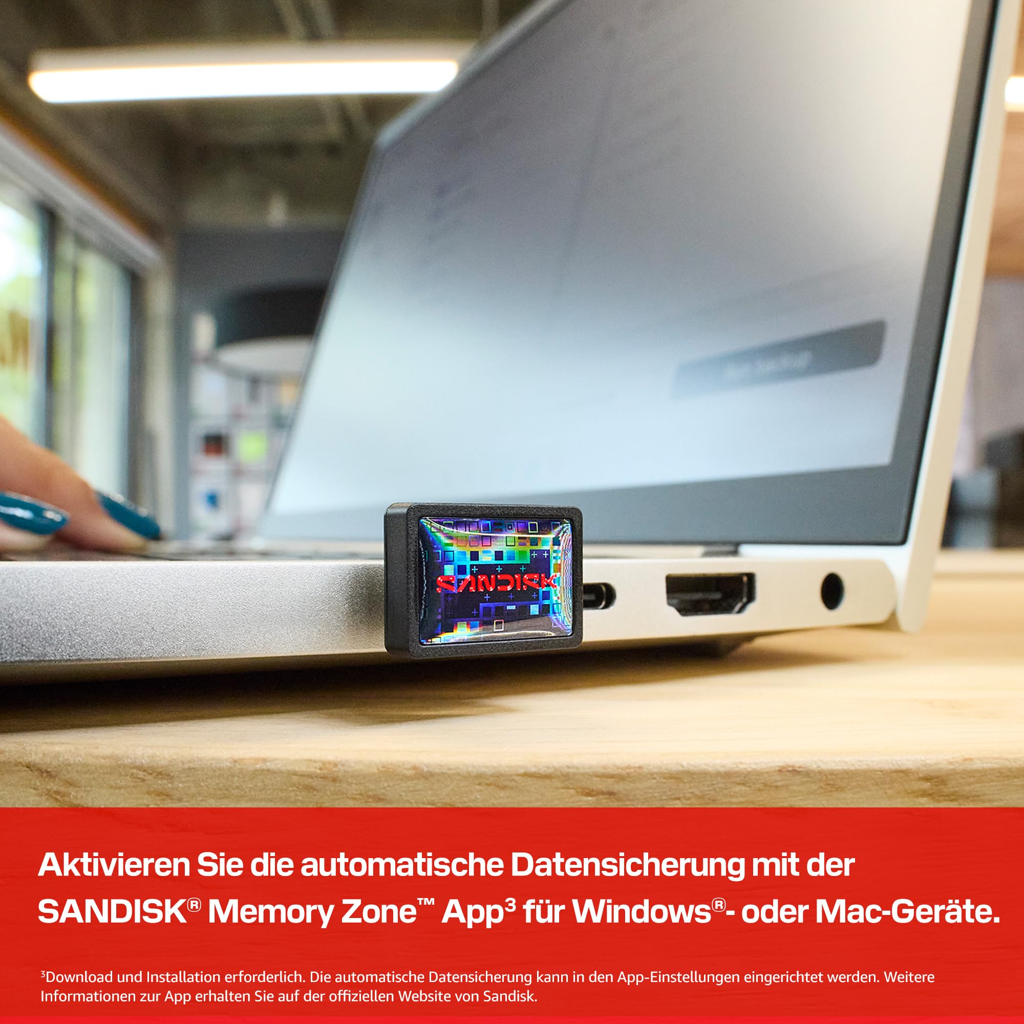 SANDISK Extreme Fit USB Flash-Laufwerk 256 GB