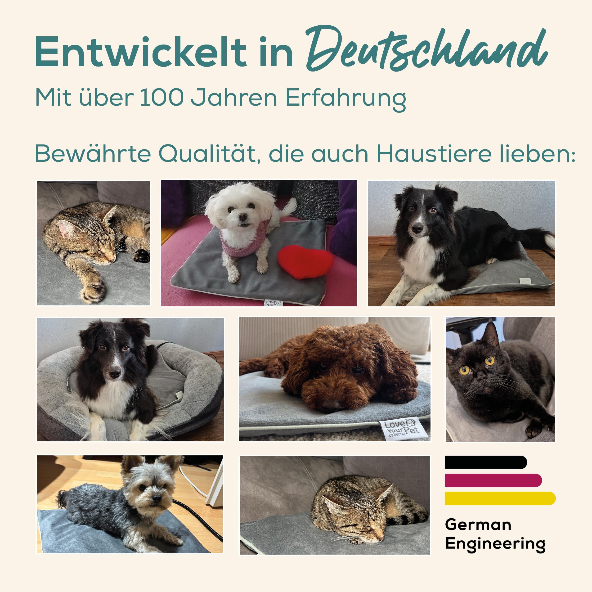 Love Your Pet by beurer PP 210 Lilli Haustier-Heizmatte