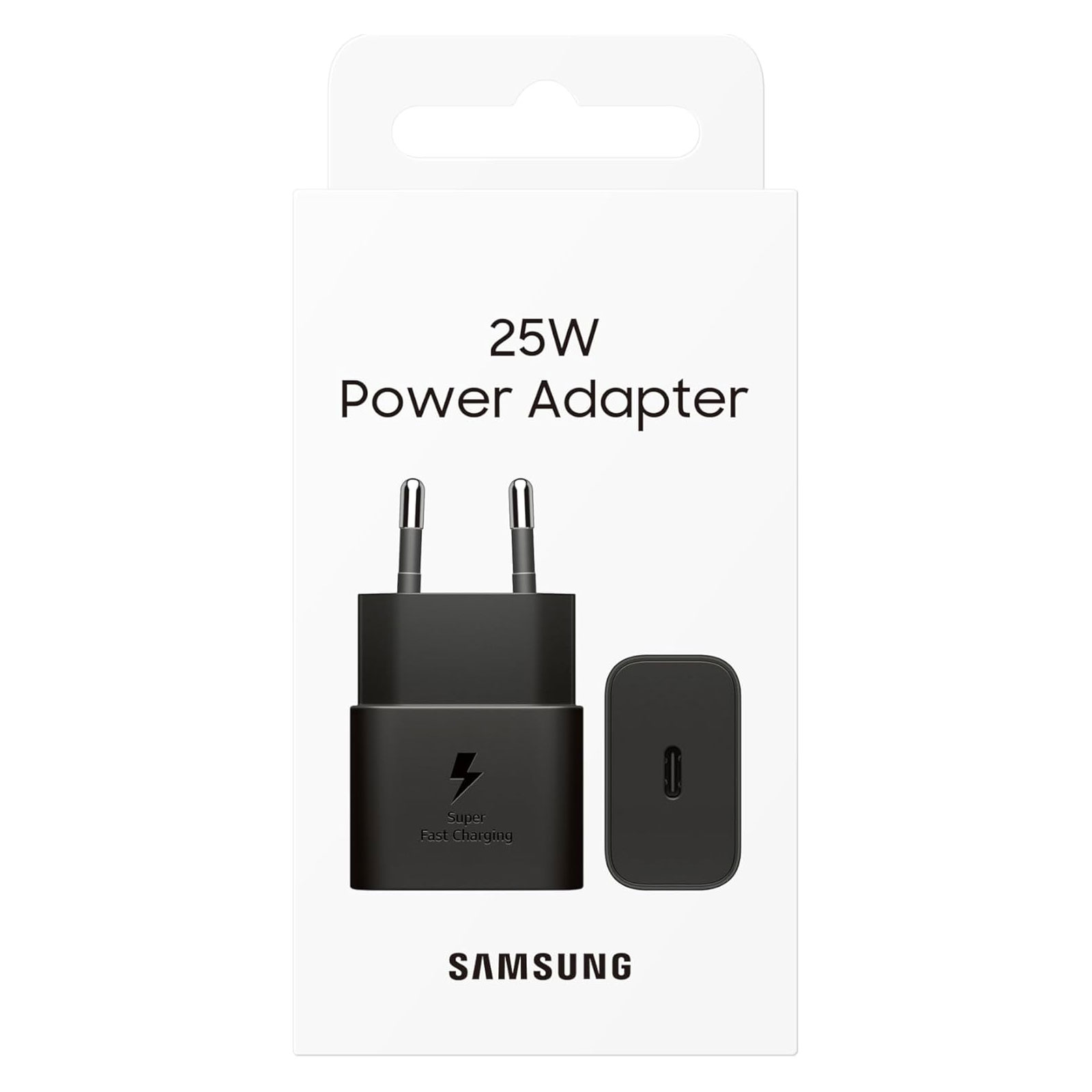 Samsung Schnellladeadapter 25 Watt EP-T2510N, Schwarz Ladegerät (USB-C)