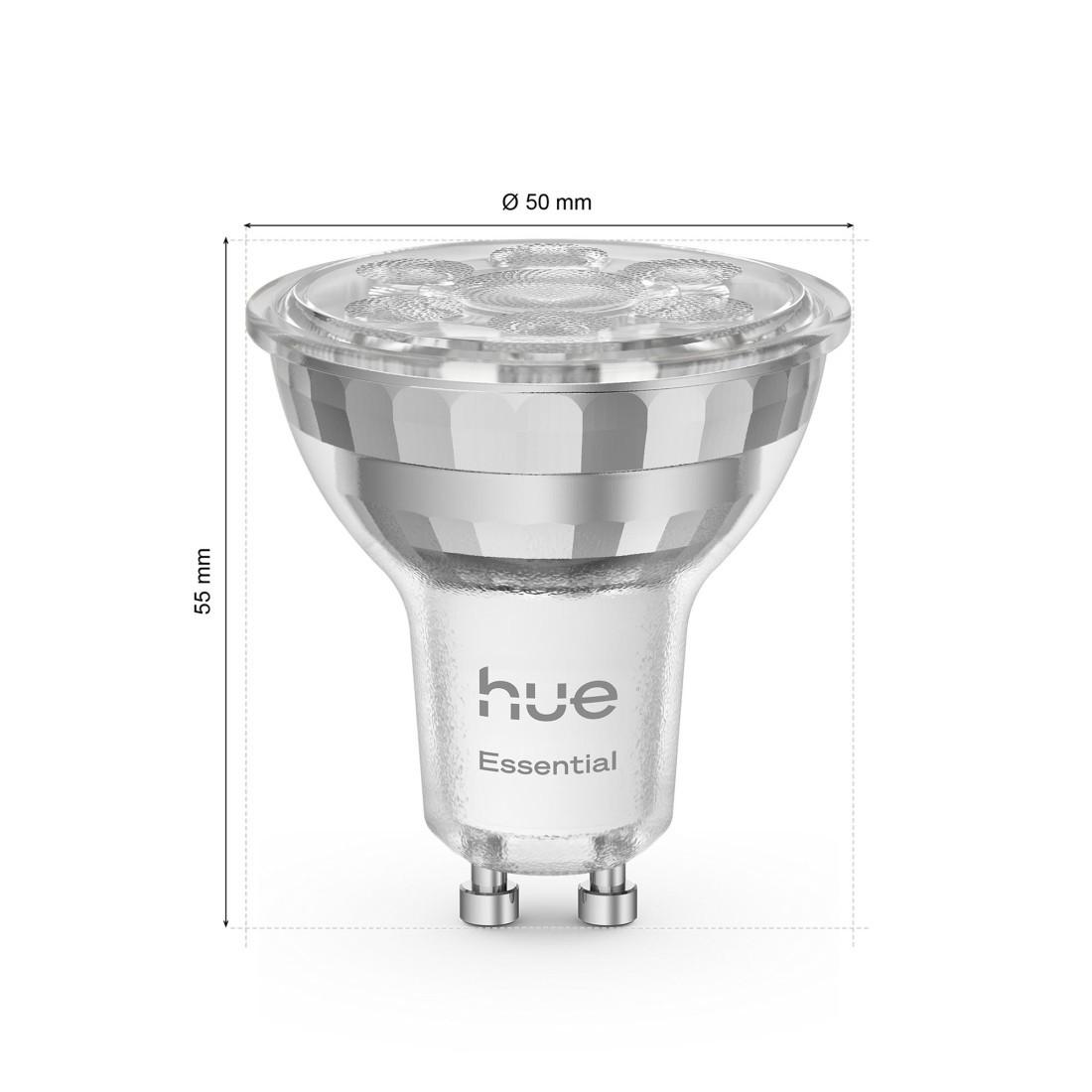 Philips Hue Starter Set "Essential White & Color Ambiance" LED, 3er-Pa+Bridge
