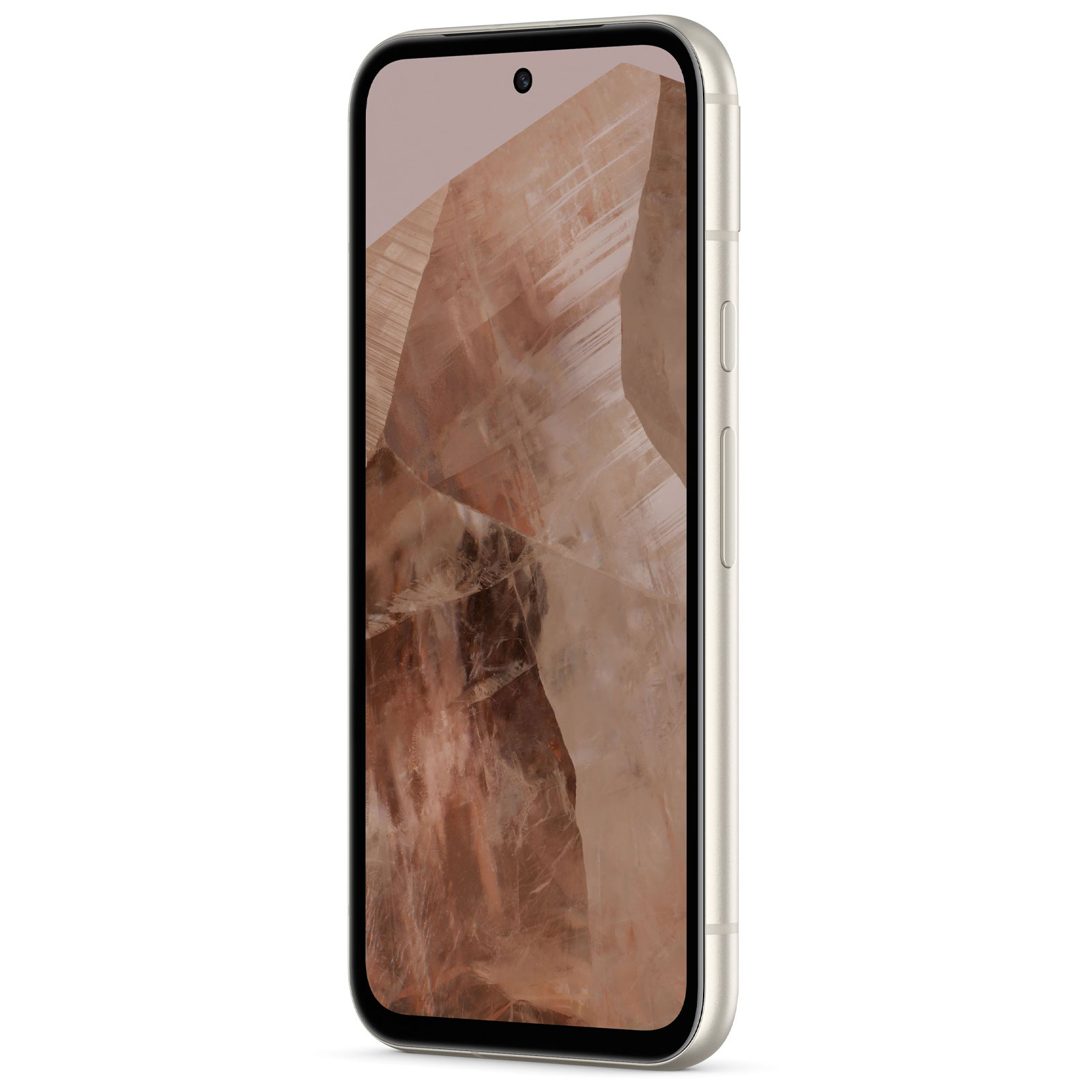 Google Pixel 8a 128GB 5G Porcelain Smartphone (6,1 Zoll, 64 MP, Dual-Kamera, 4.492-mAh, Fingerabdrucksensor, Gesichtserkennung, weiß)