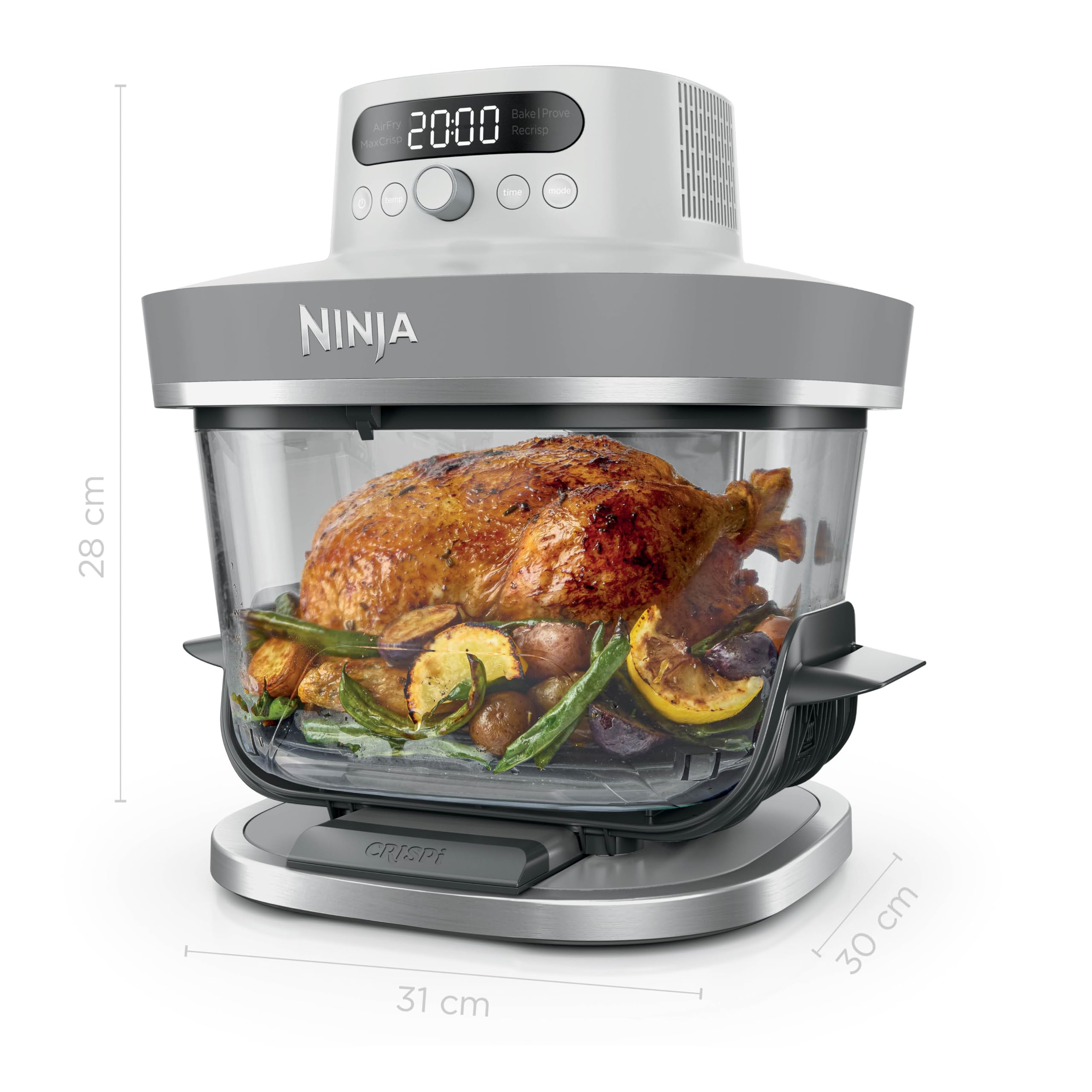 NINJA AS090EUWH Crispi Pro White Heißluftfritteuse