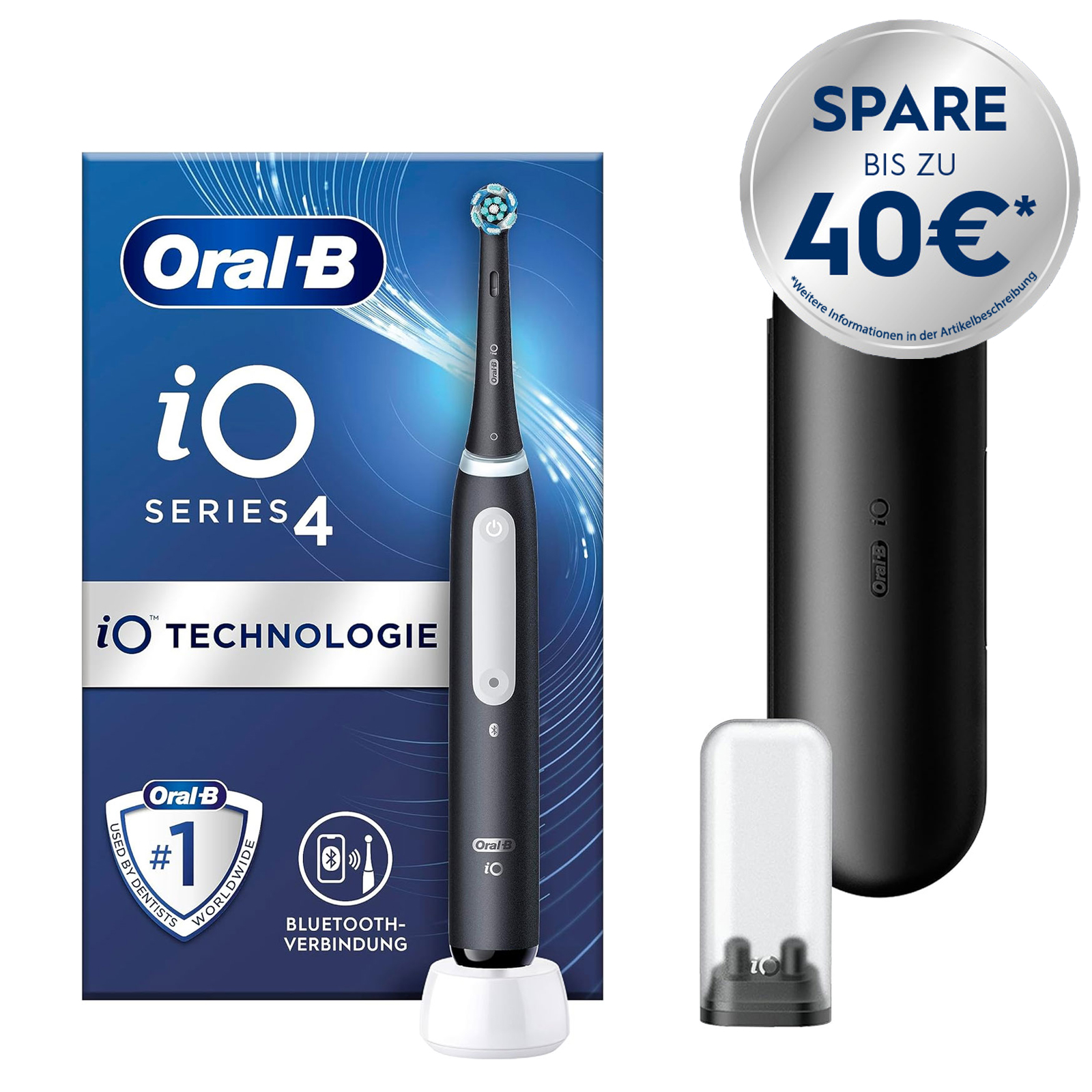 Oral-B Zahnbürste iO Series 4 mit Reiseetui