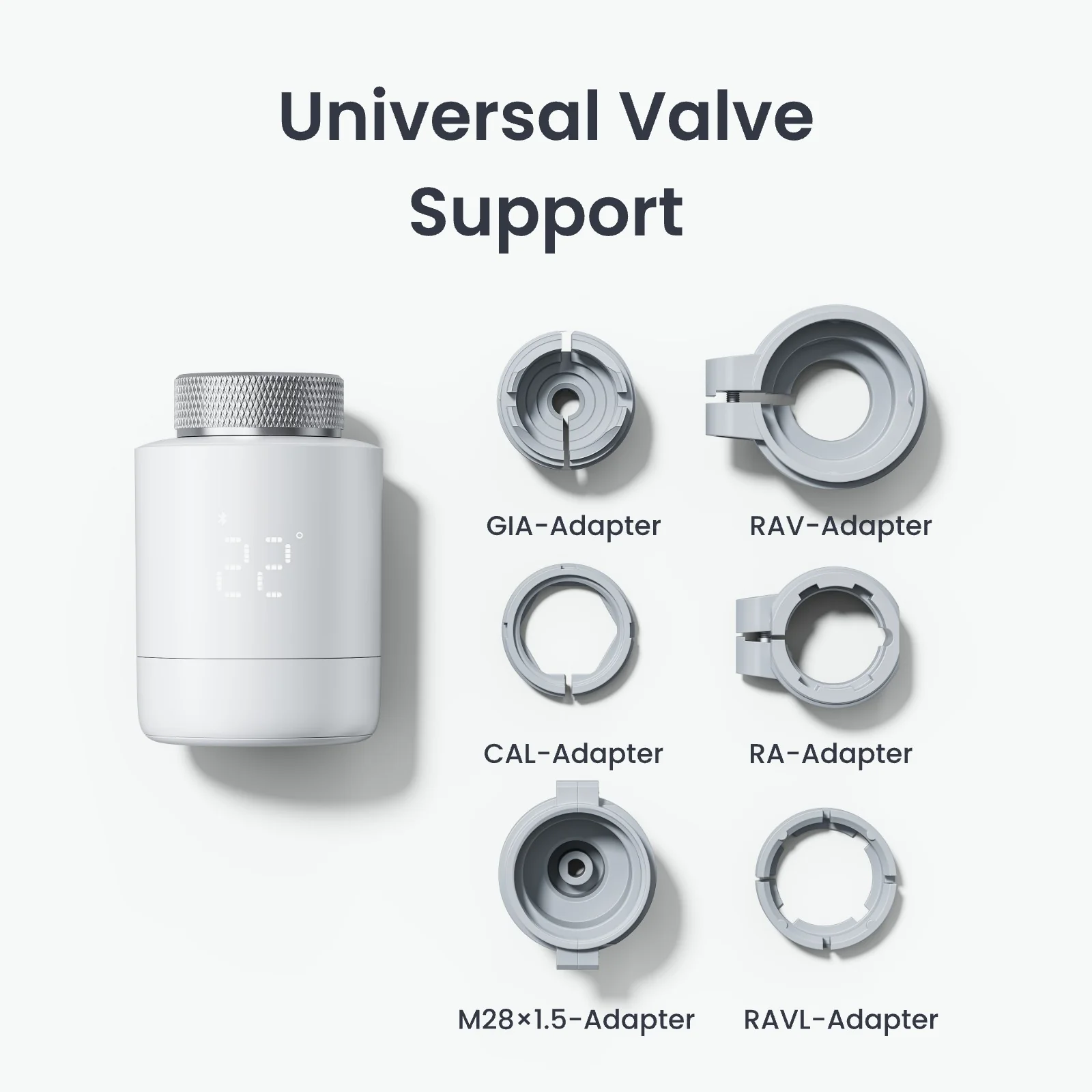 SwitchBot Smartes Heizkörperthermostat Weiß