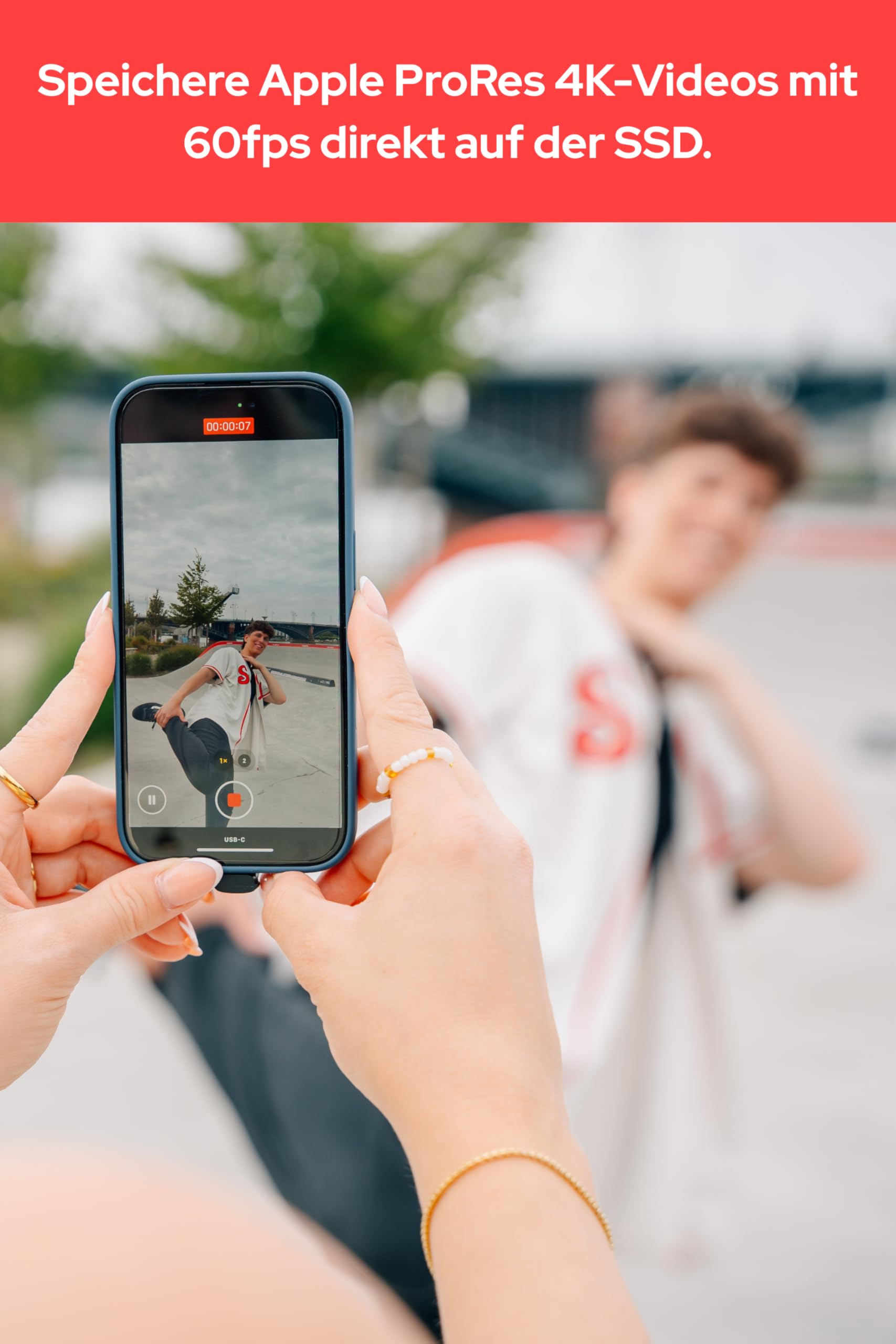 Verbatim Snapback SSD 512GB, Magsafe, Externe SSD