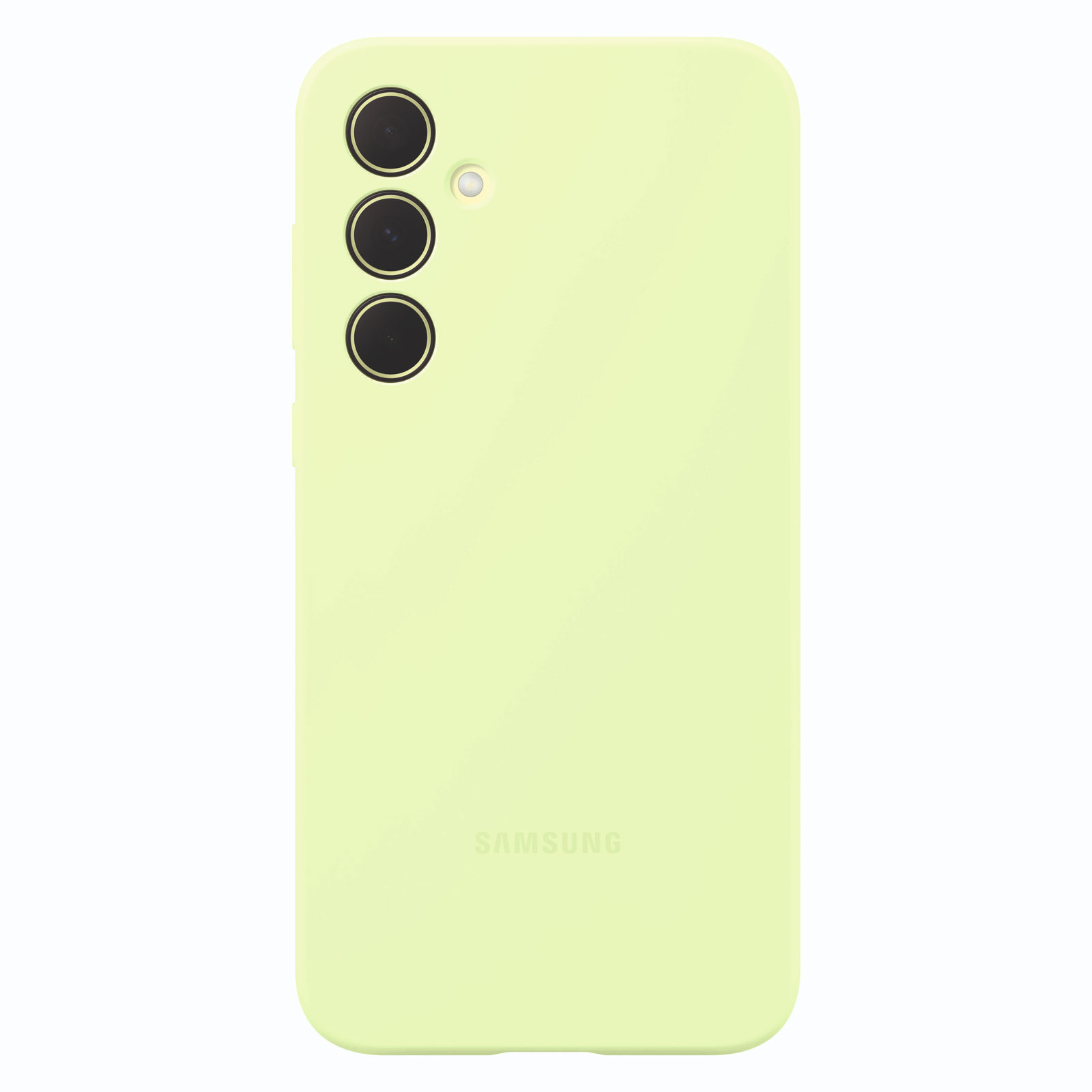 Samsung EF-PA356 für Galaxy A35 Silicone Case Lime Handyhülle (EF-PA356TMEGWW)