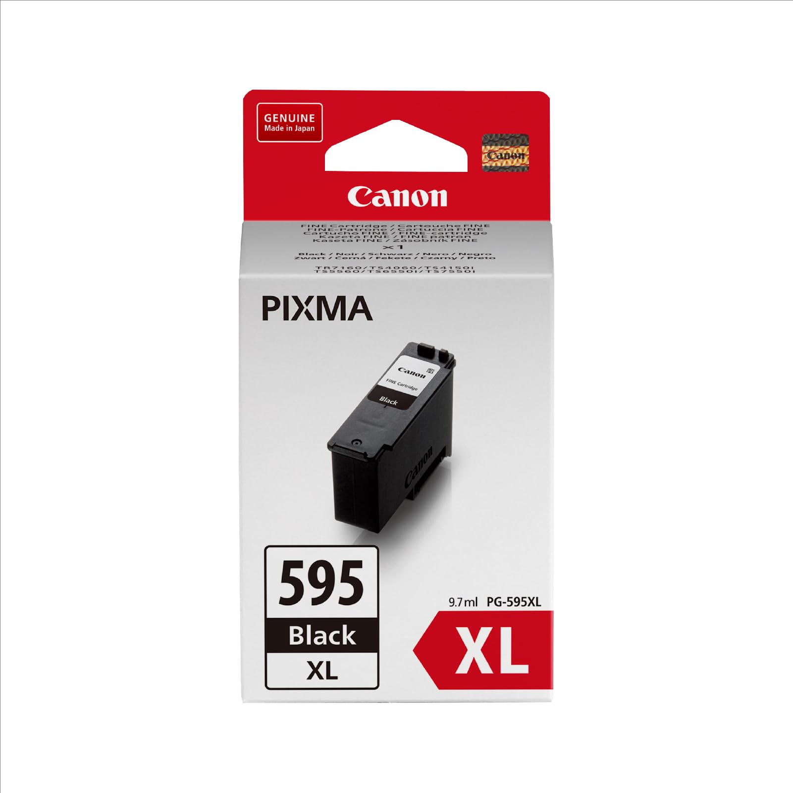 PG-595 XL Genuine Printer Ink Cartridge