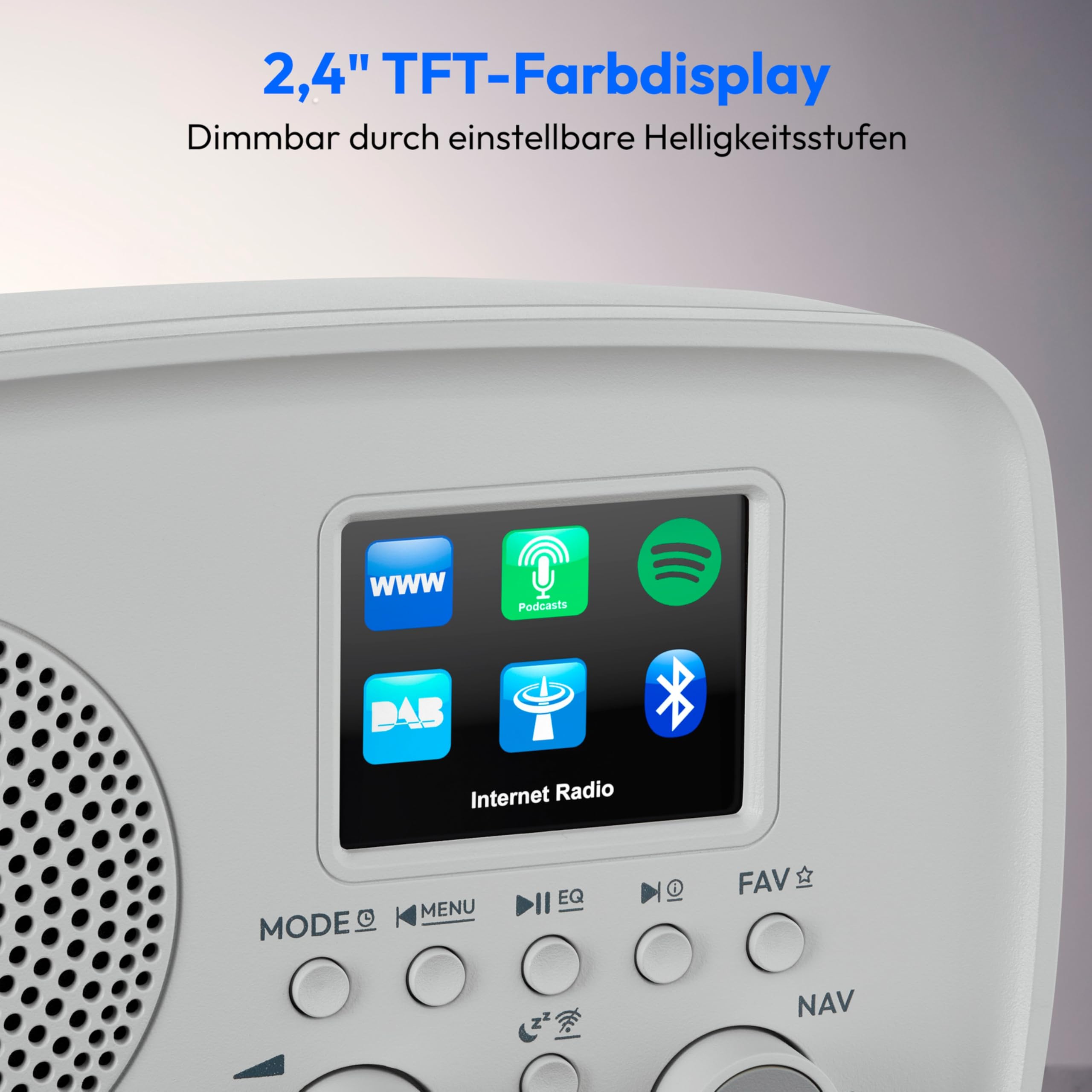 MEDION Internetradio mit DAB+ Life IRE-1