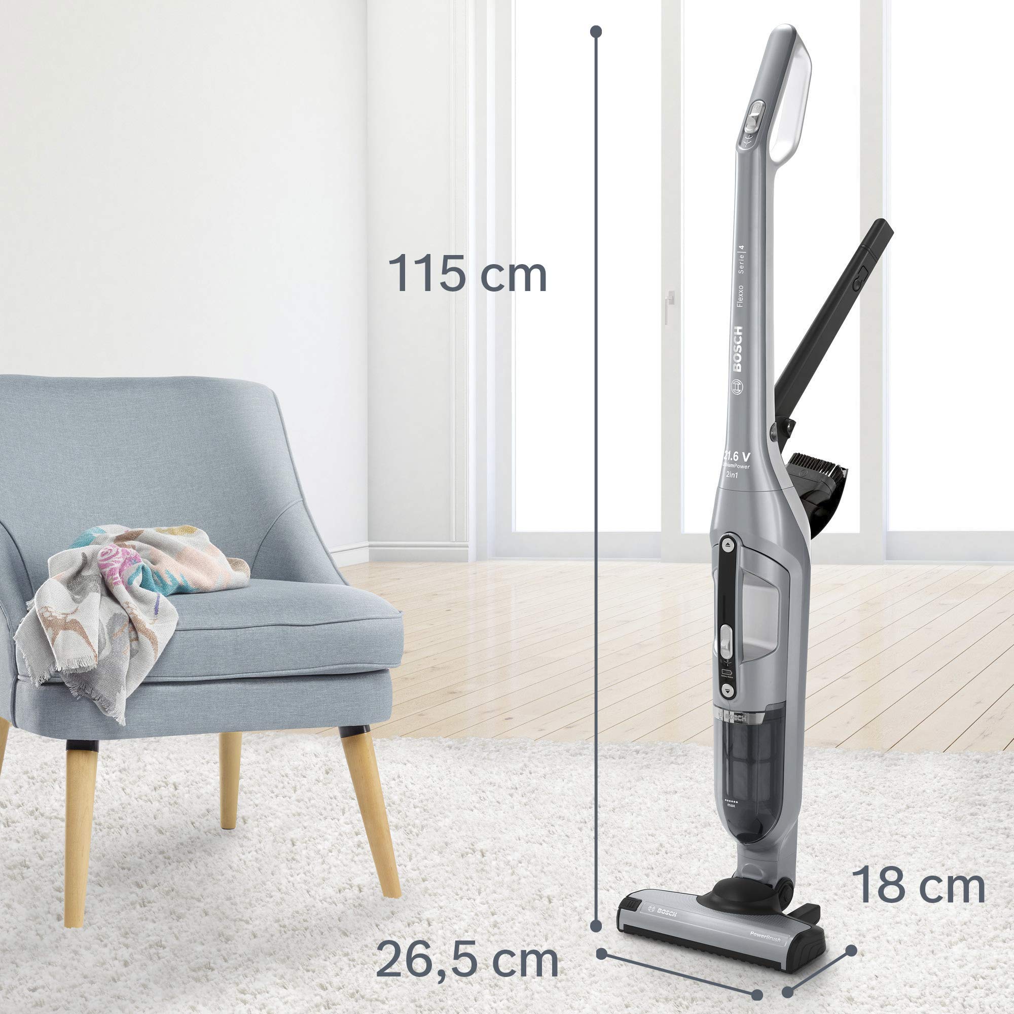 Bosch BCH3P210 Akku-Staubsauger 