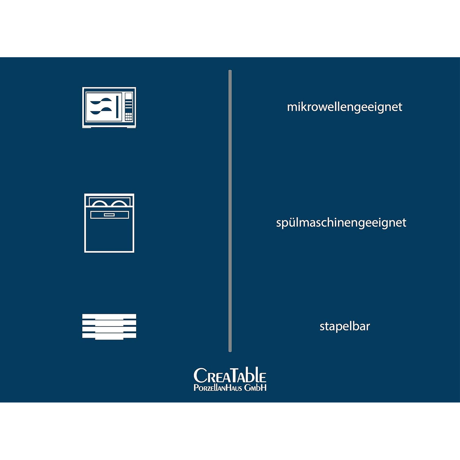 CreaTable, 25846, Serie GOLDEN DAYS weiss Bistrotassen, Cappuccino Set 2 teilig