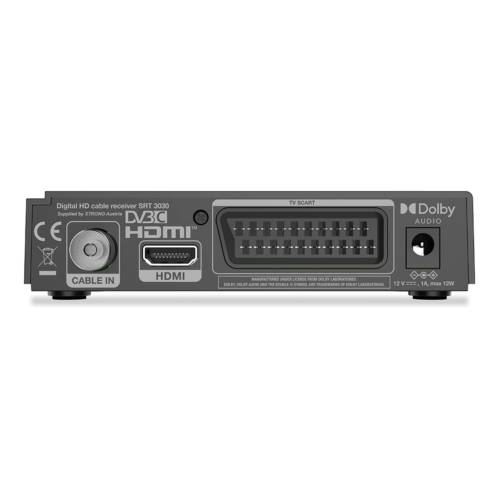 Strong SRT-3030 Digitaler HD Kabelreceiver FTA DVB-C