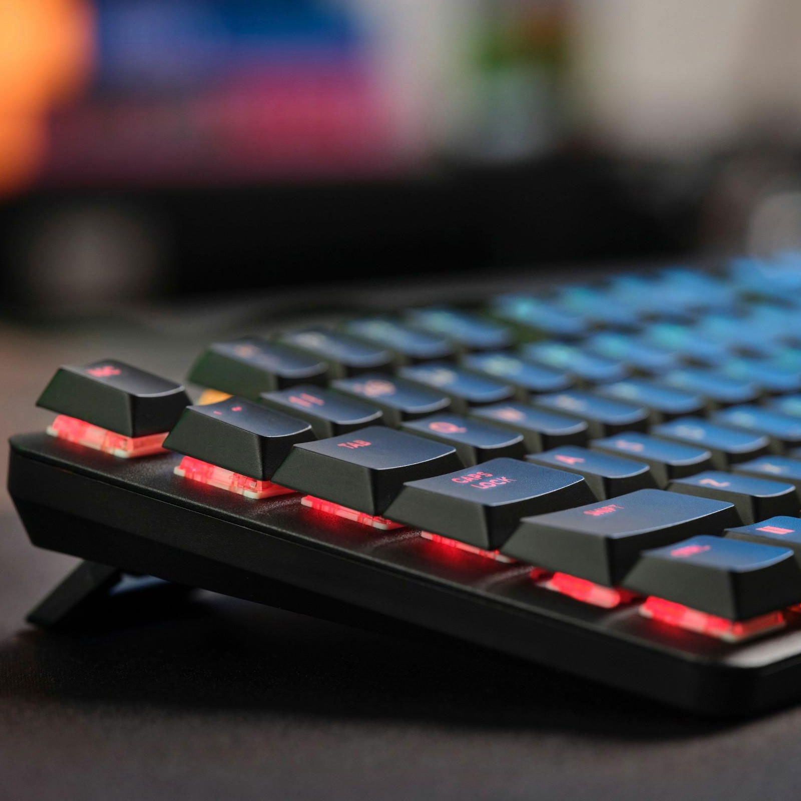 Trust GXT866 TORIX mechanische Gaming-Tastatur RGB Lautstärkeregler