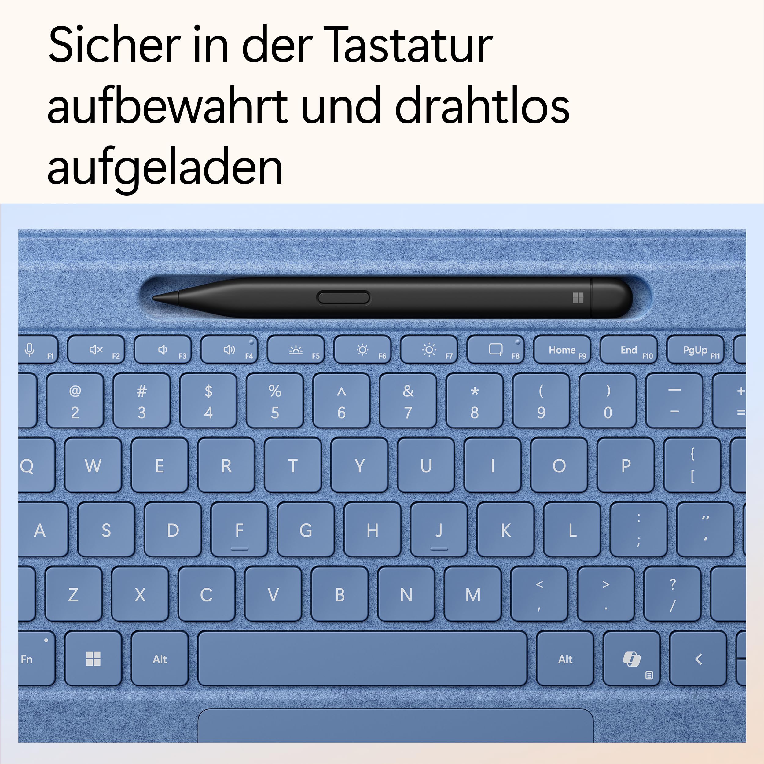 Microsoft Surface Pro Flex Keyboard (QWERTZ) mit Slim Pen