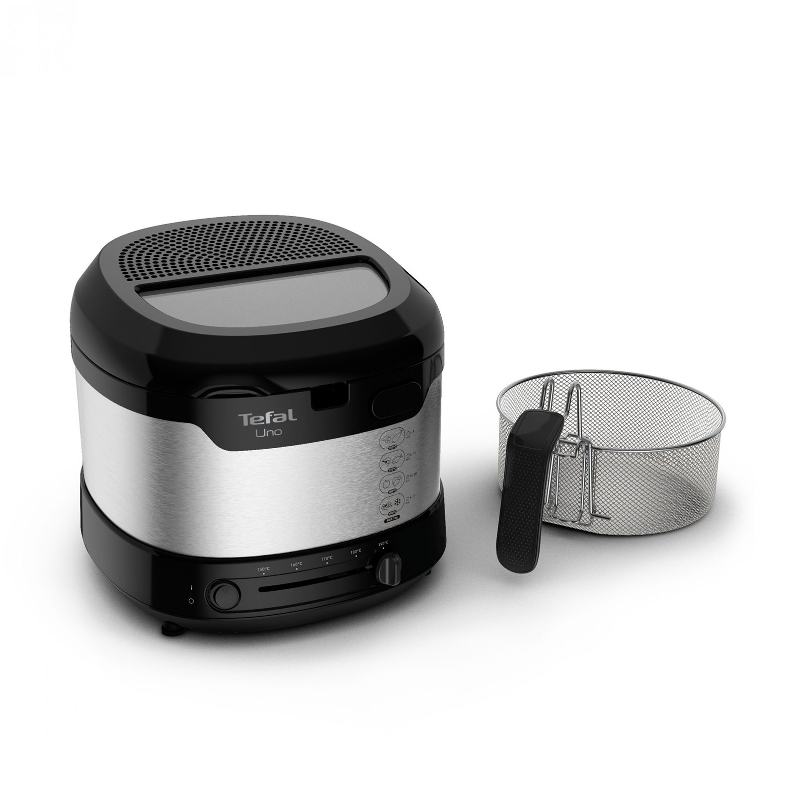 TEFAL FF 215D Uno M Fritteuse Edelstahl