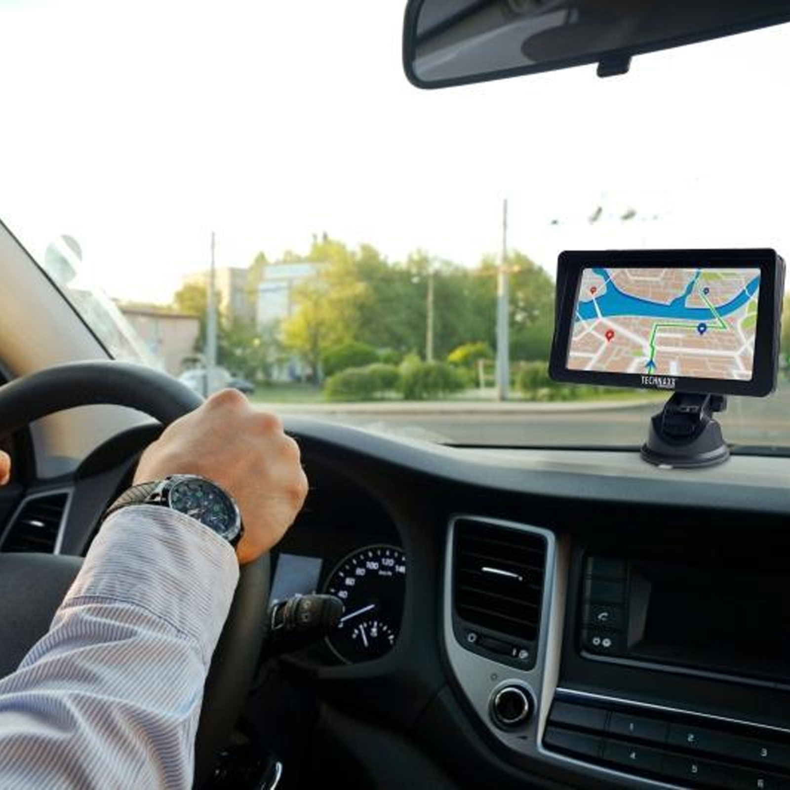 TECHNAXX Wireless Car Play & Android Auto Display TX-320