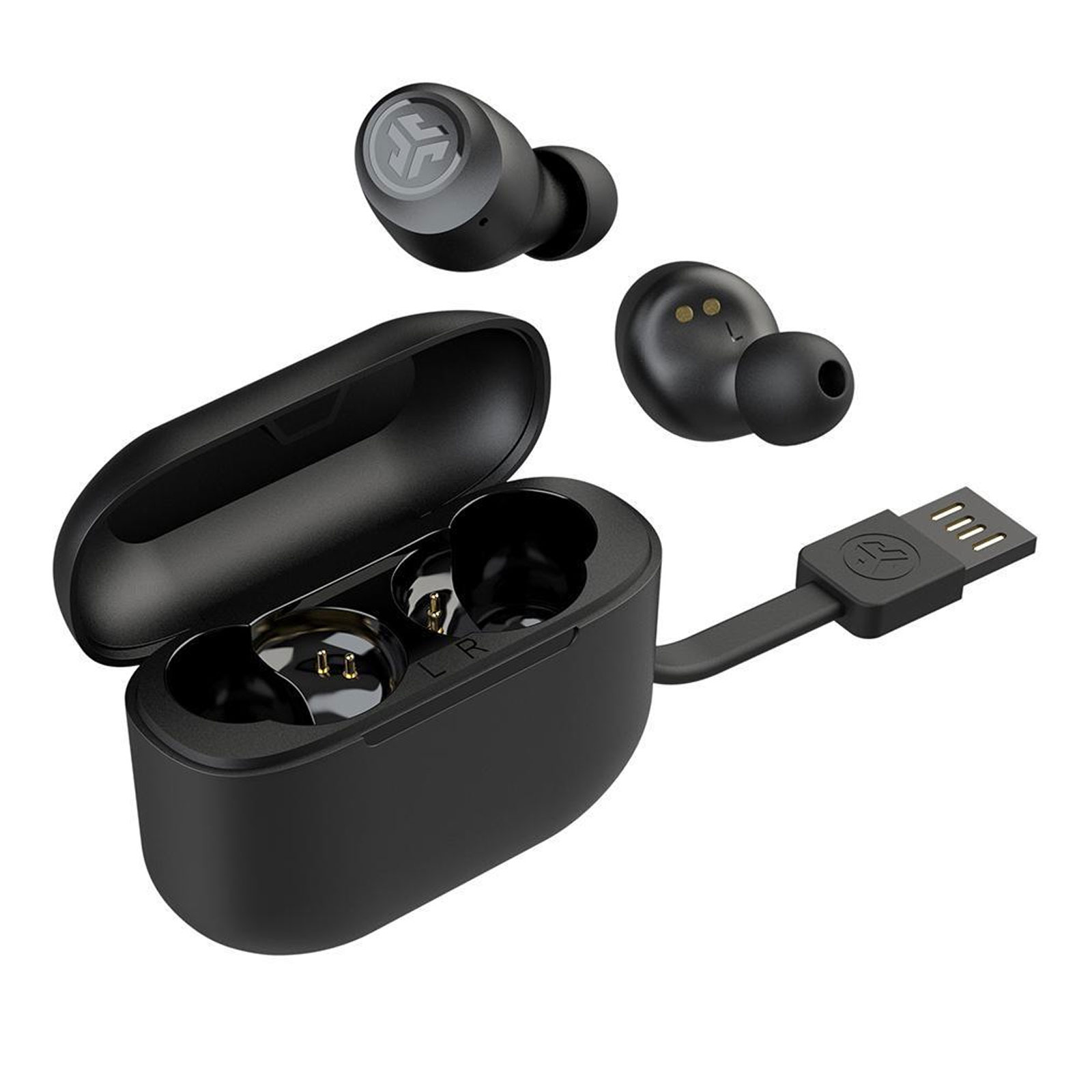JLab Go Air Pop True Wireless Kopfhörer In-Ear Bluetooth, 8h+ Akku