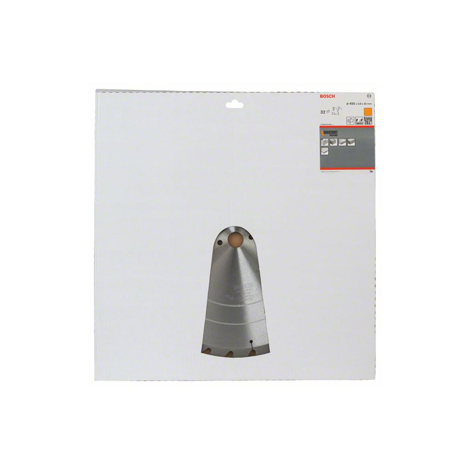 Bosch Professional Kreissaegeblatt Construct Wood, 450 x 30 x 3,8 mm, 32