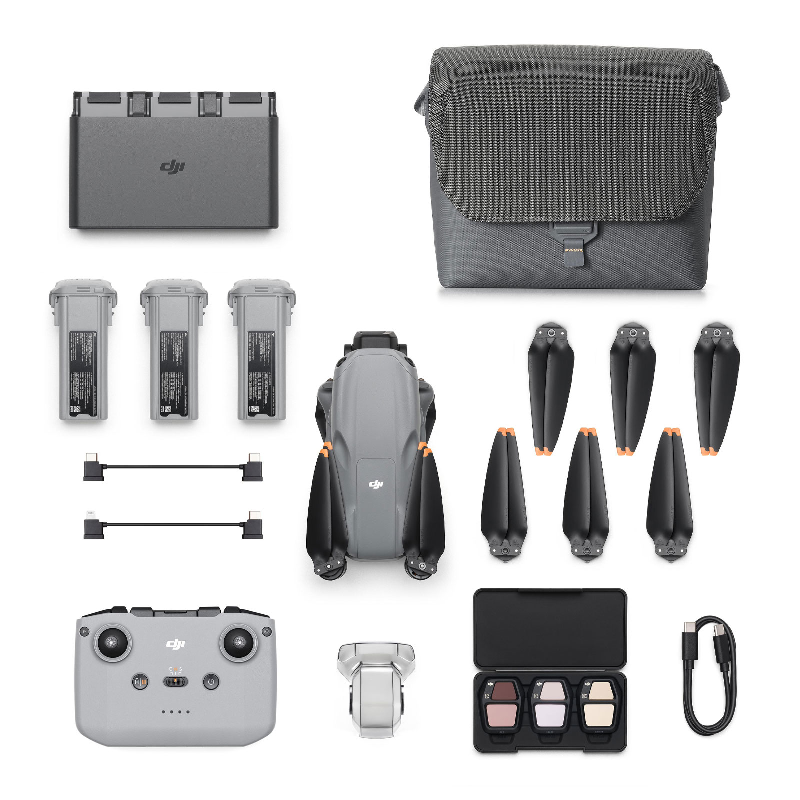 dji Air 3S Fly More Combo Drohne mit Kamera