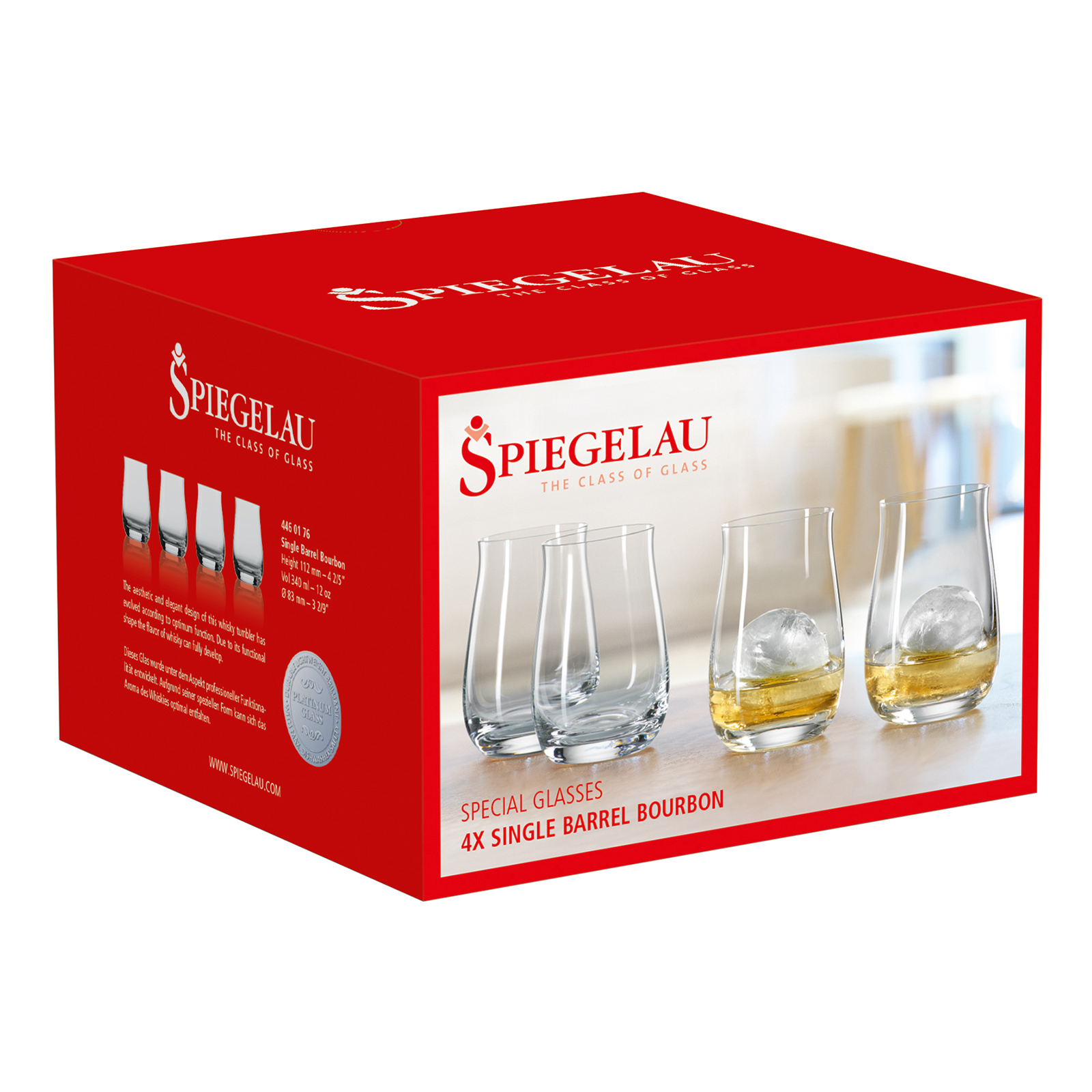 Spiegelau Special Glasses Single Barrel Bourbon 4er Set Whiskyglas Whiskey Glas