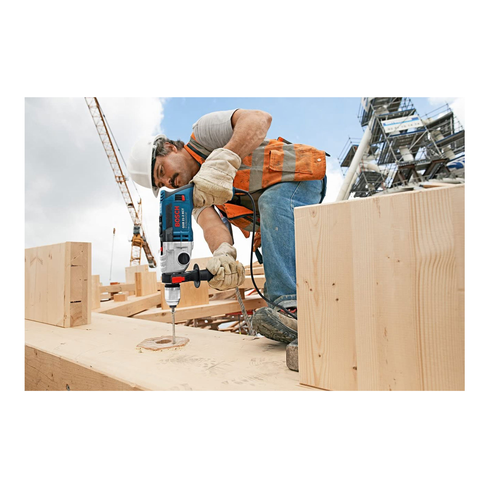 Bosch Professional GSB 21-2RCT (CC) Elektroschlagbohrmaschine