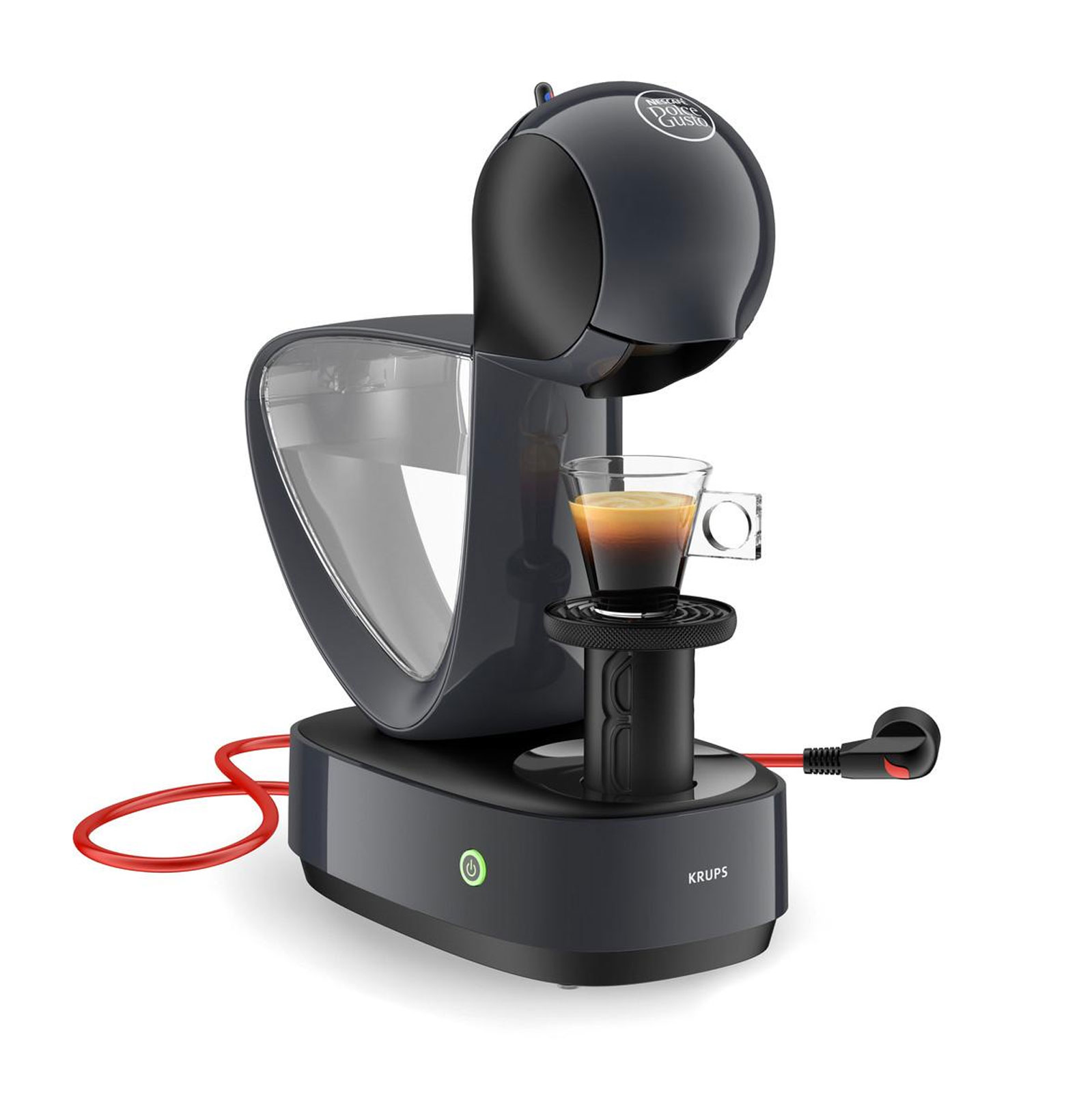 Krups KP 173B Nescafe Dolce Gusto Infinissima Cosmic-Grey inkl. NESCAFÉ Dolce Gusto Grande Intenso