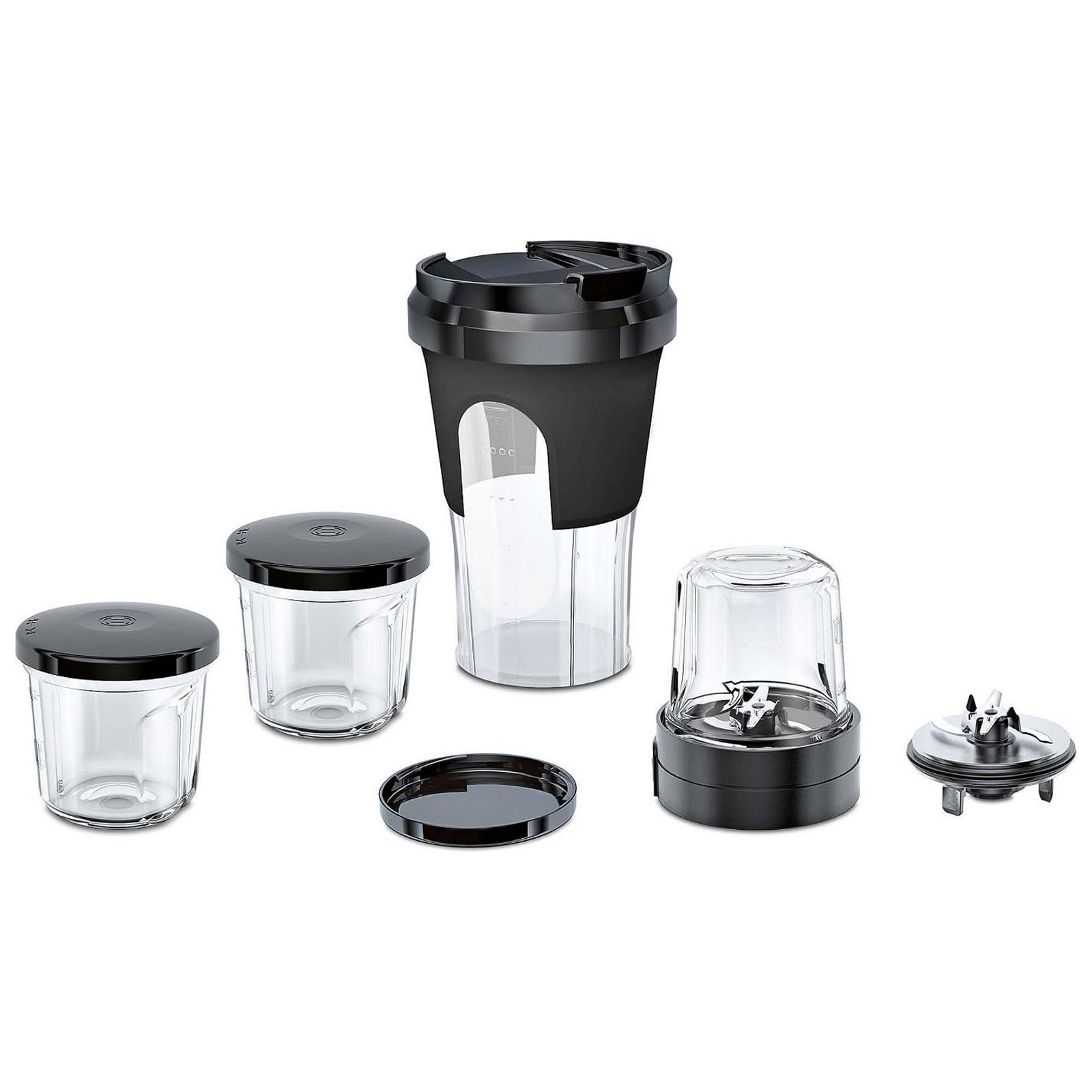 Bosch MUZ45XTM1 TastyMoments 5-in-1 Multi-Zerkleinerer-Set Bosch MUZ45XTM1 TastyMoments 5-in-1 Multi-Zerkleinerer-Set