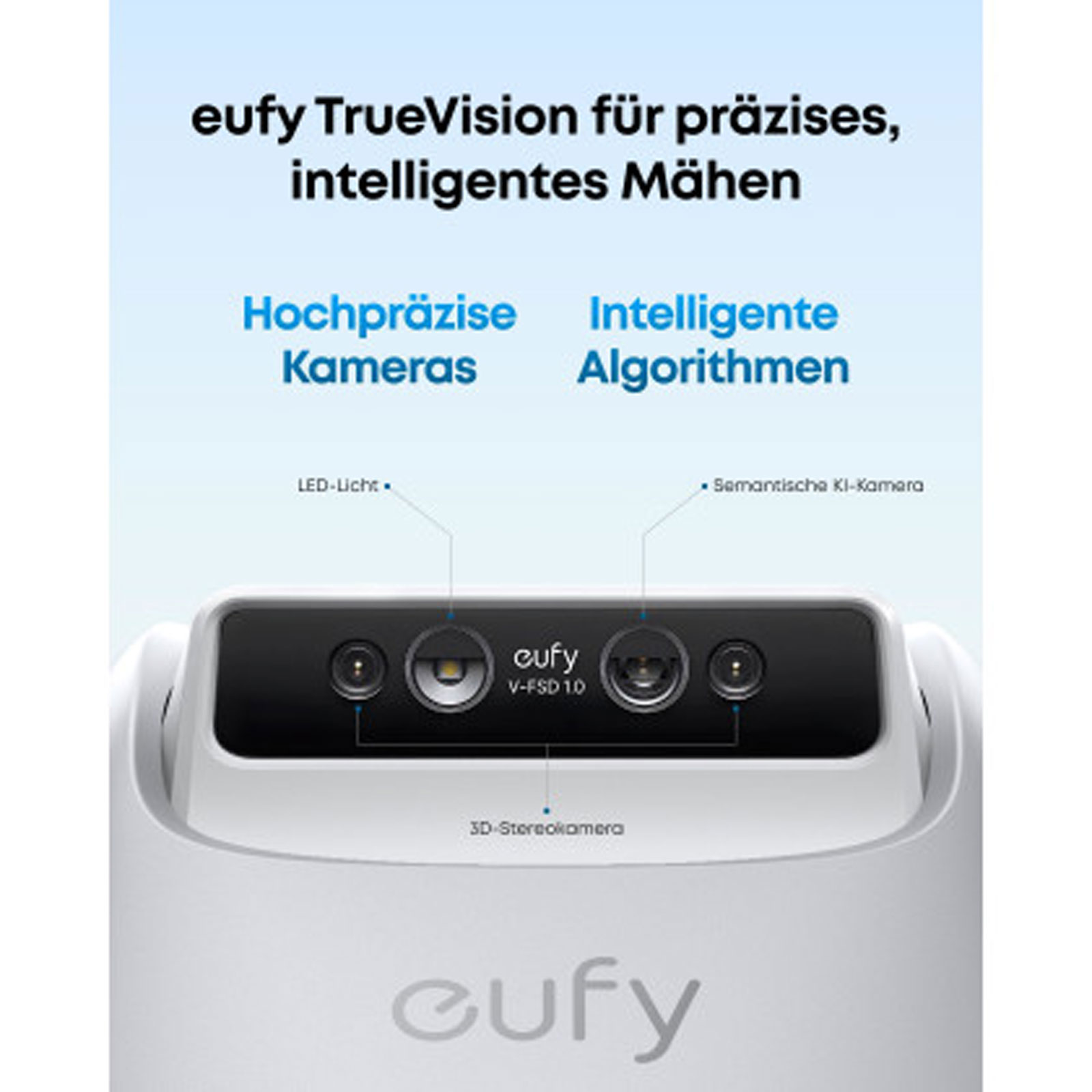 eufy E15 Solo Rasenmähroboter