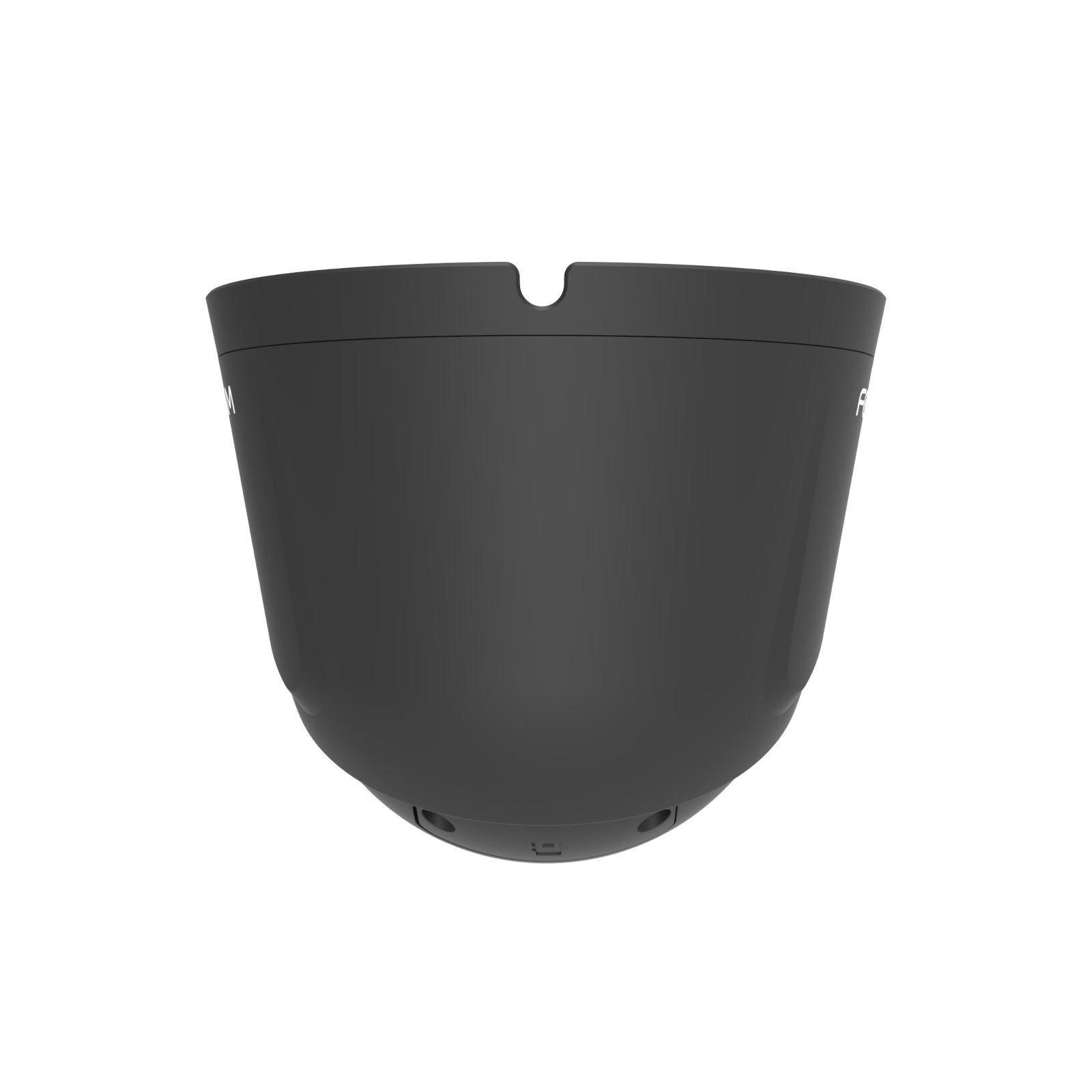 Foscam T5EP, 5 MP PoE-Überwachungskamera mit integriertem Scheinwerfer und Alarmsirene, Schwarz