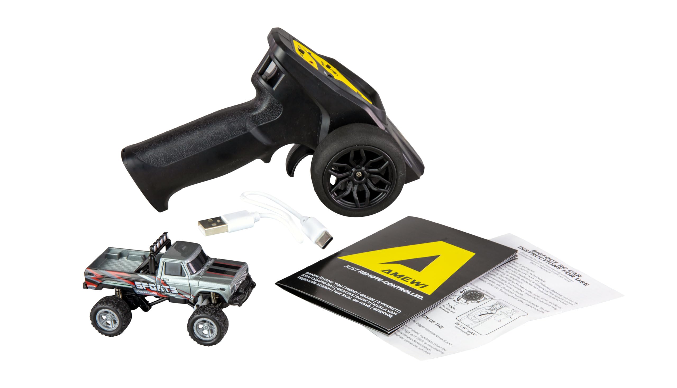Amewi RC-Monstertruck Die Cast 1:64 RTR Amewi RC-Monstertruck Die Cast 1:64 RTR