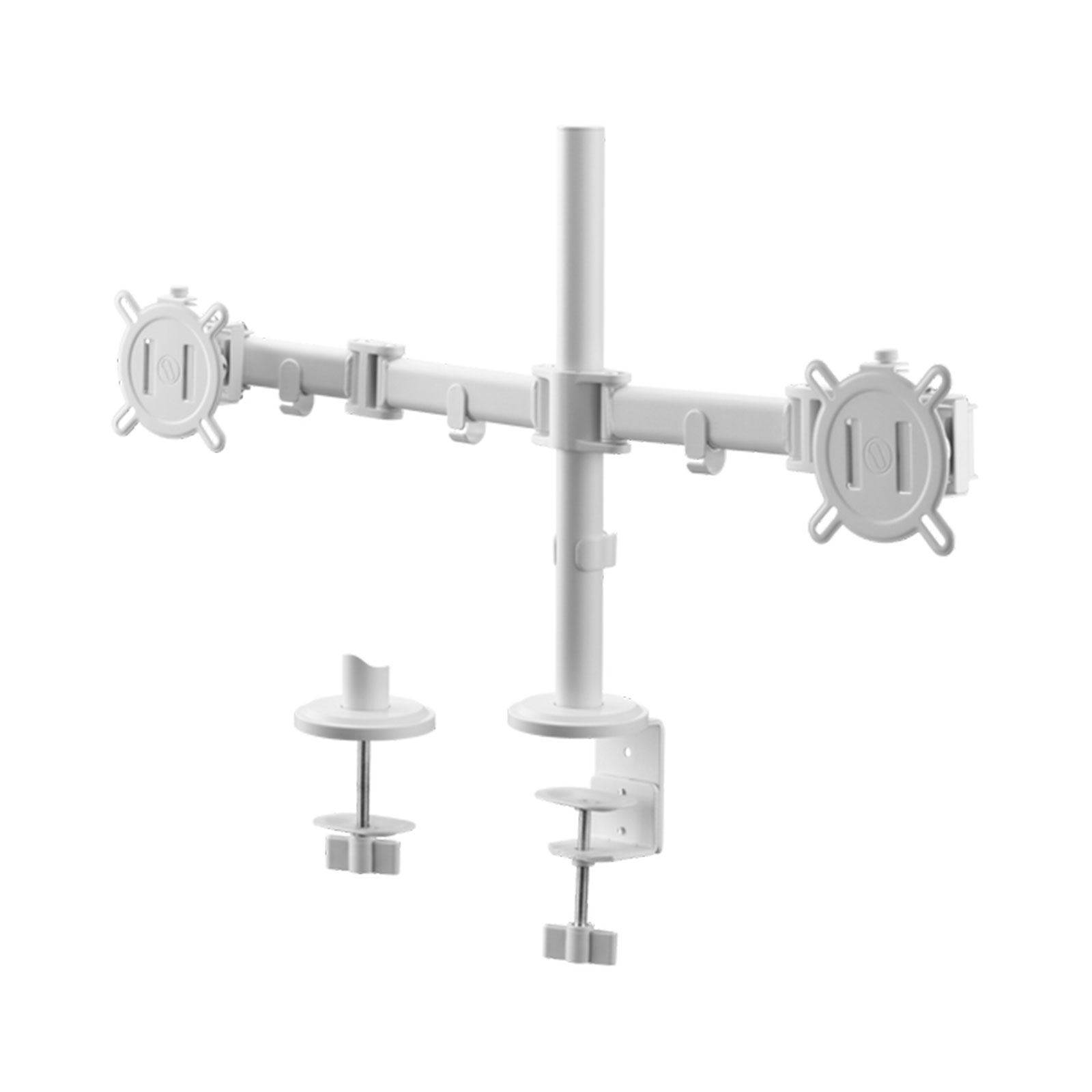 ONE FOR ALL DM2220 MH Smart Dual Monitorarm, Weiß ONE FOR ALL DM2220 MH Smart Dual Monitorarm, Weiß