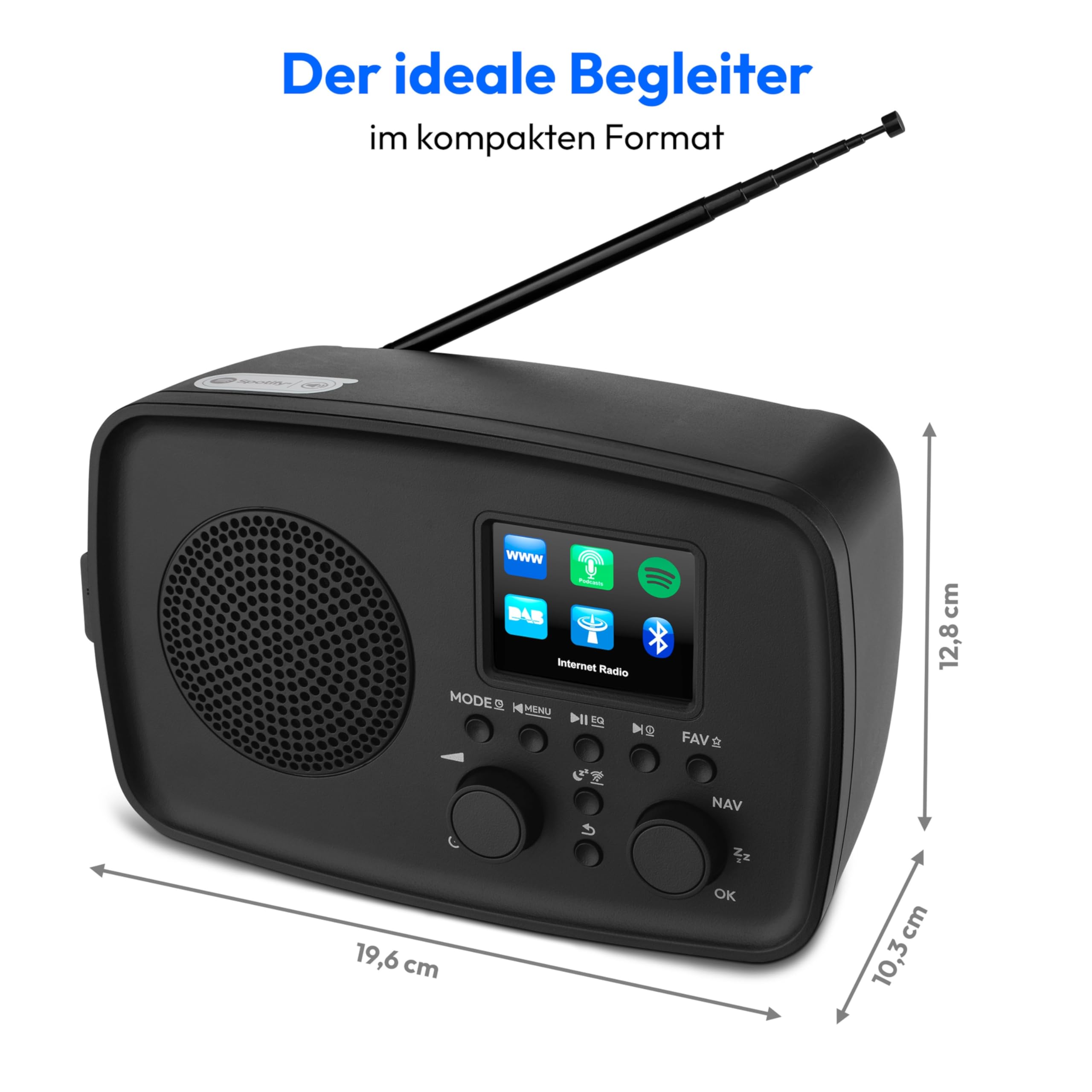 MEDION Internetradio mit DAB+ Life IRE-1