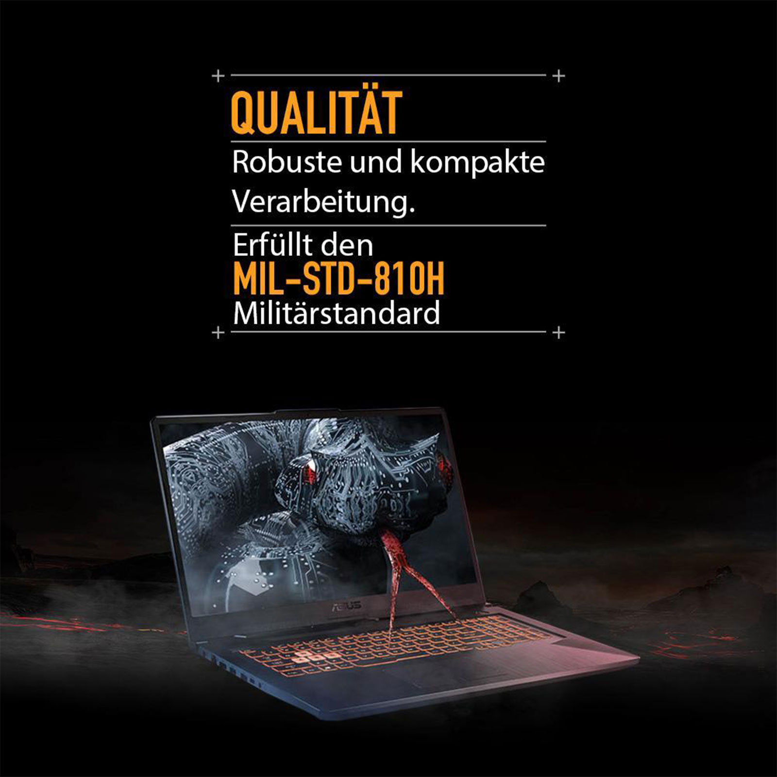 ASUS TUF Gaming A17 FA706NF-HX006W, 17,3 Zoll, Full HD, AMD Ryzen 5 7535HS, 16 GB, 512 GB M.2, RTX 2050