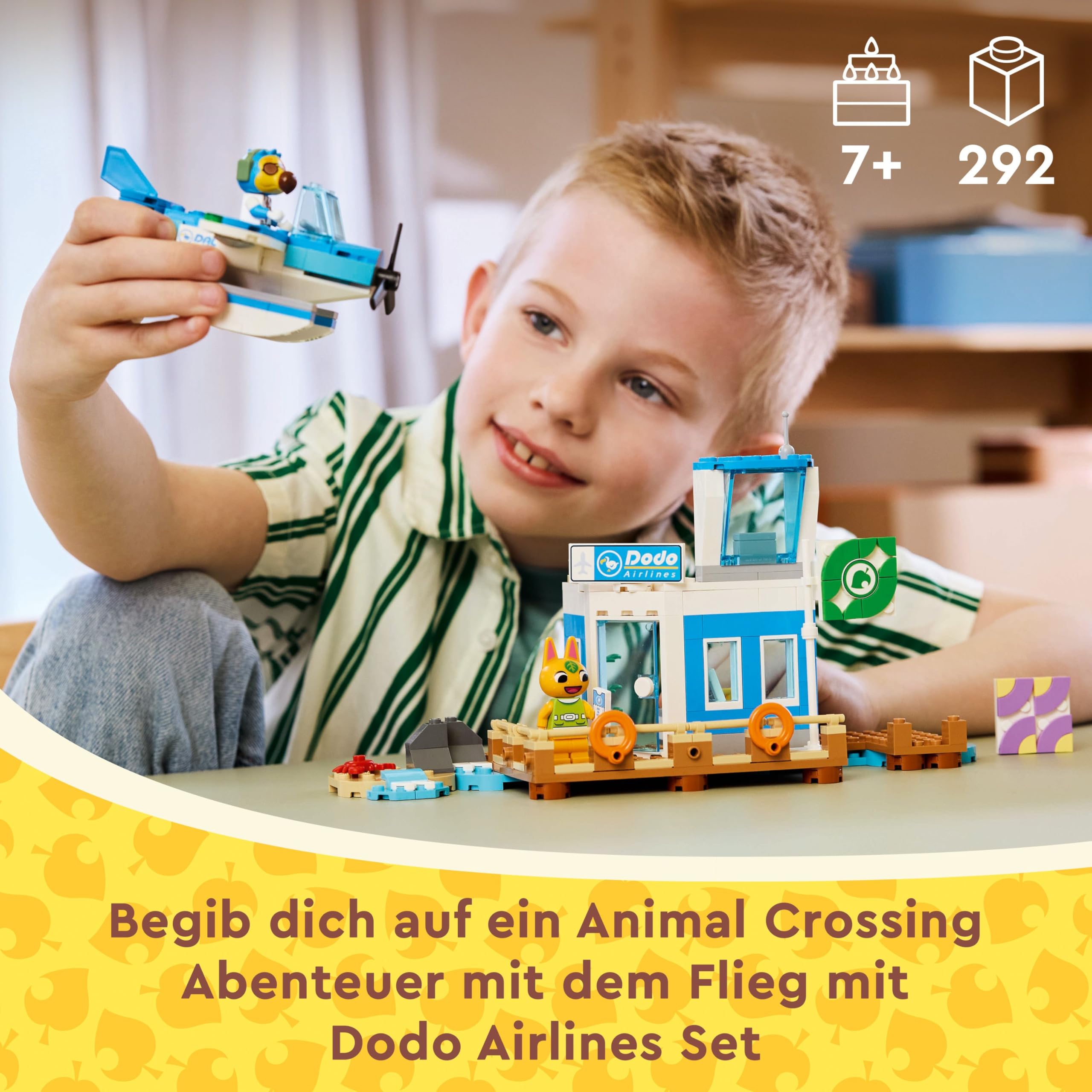 LEGO Animal Crossing Flieg mit Dodo Airlines 77051