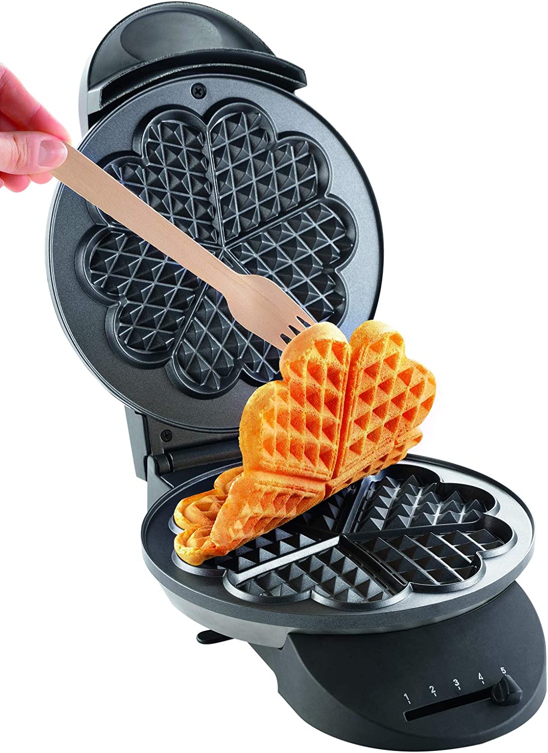 TEFAL WM 310 D Herzwaffeleisen