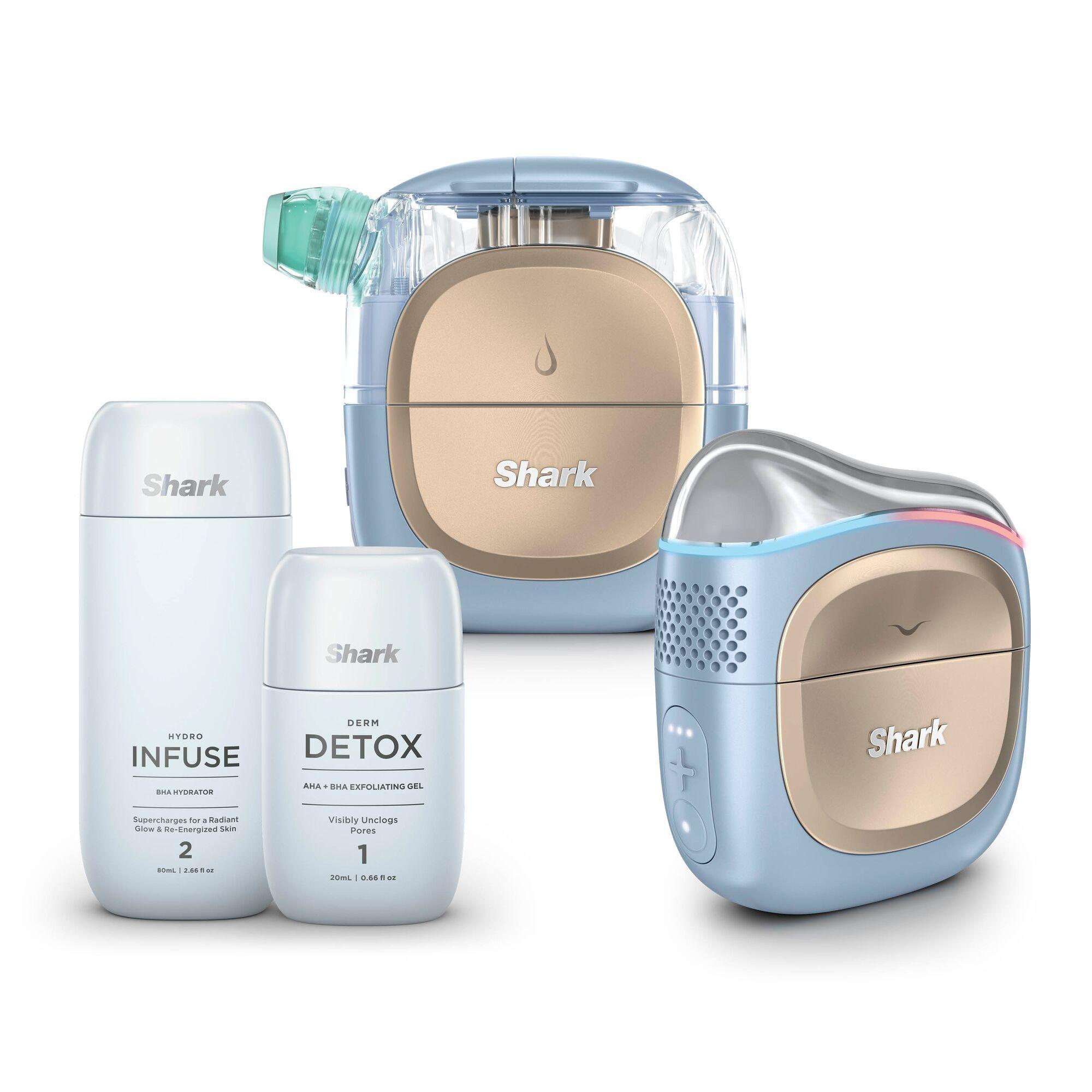 Shark FacialPro Glow Hydro Gesichtspflegesystem für zuhause FH320EU - Blau
