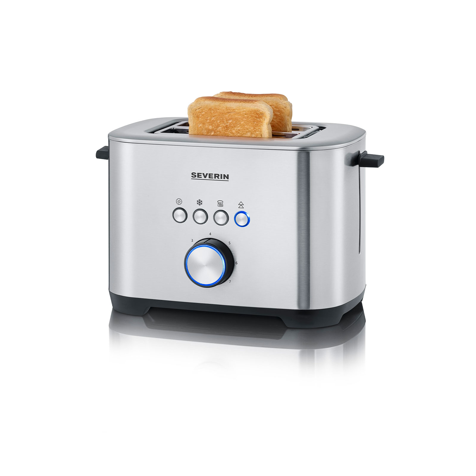 Severin AT 2620 TOASTER EDELSTAHL Toaster