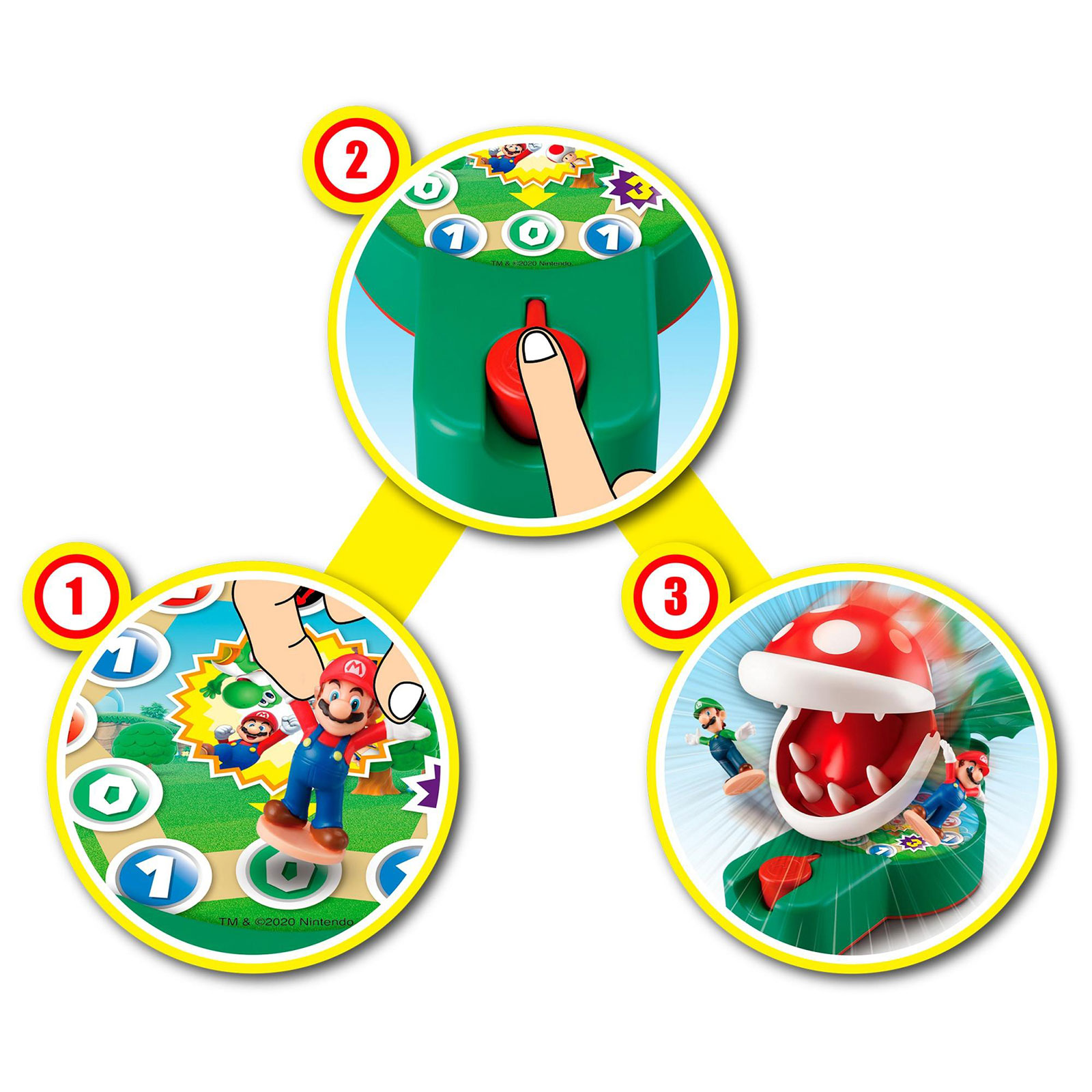 Brettspiel Super Mario Piranha Plant Escape