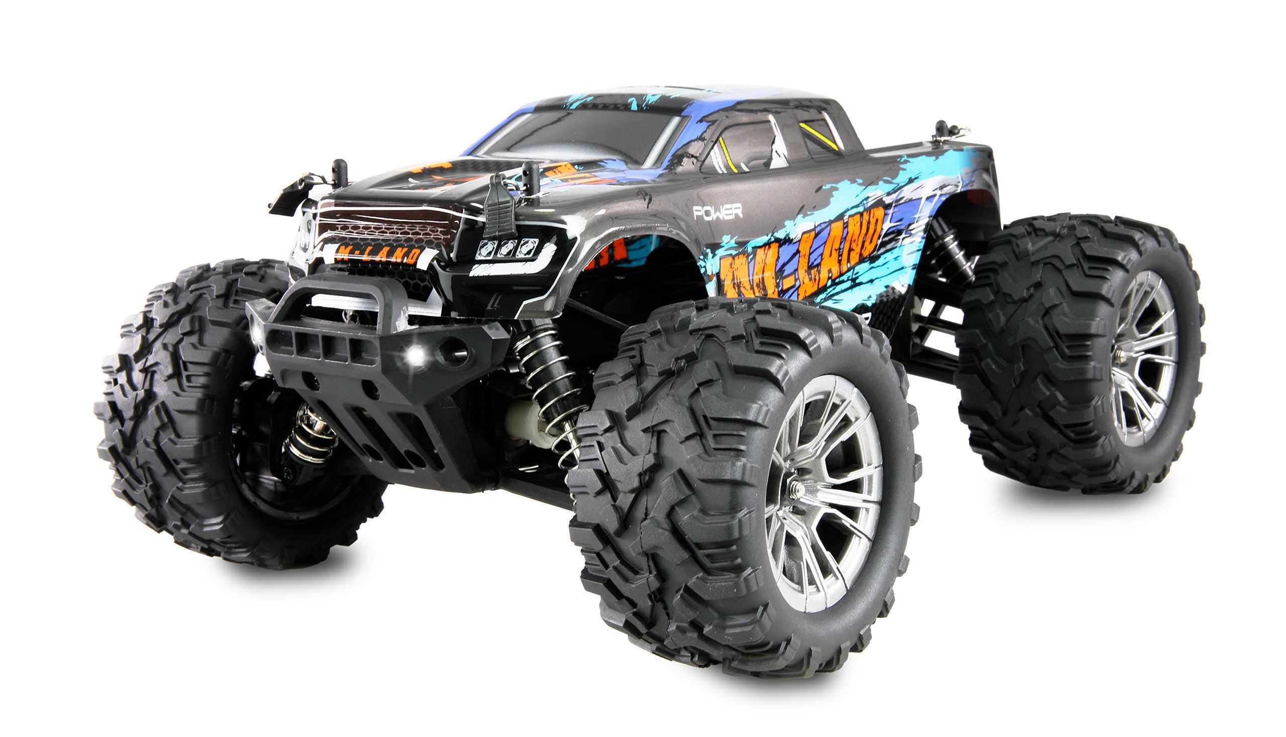 M-Land Monstertruck, RC ferngesteuert, 48km/h 4WD 1:16 RTR