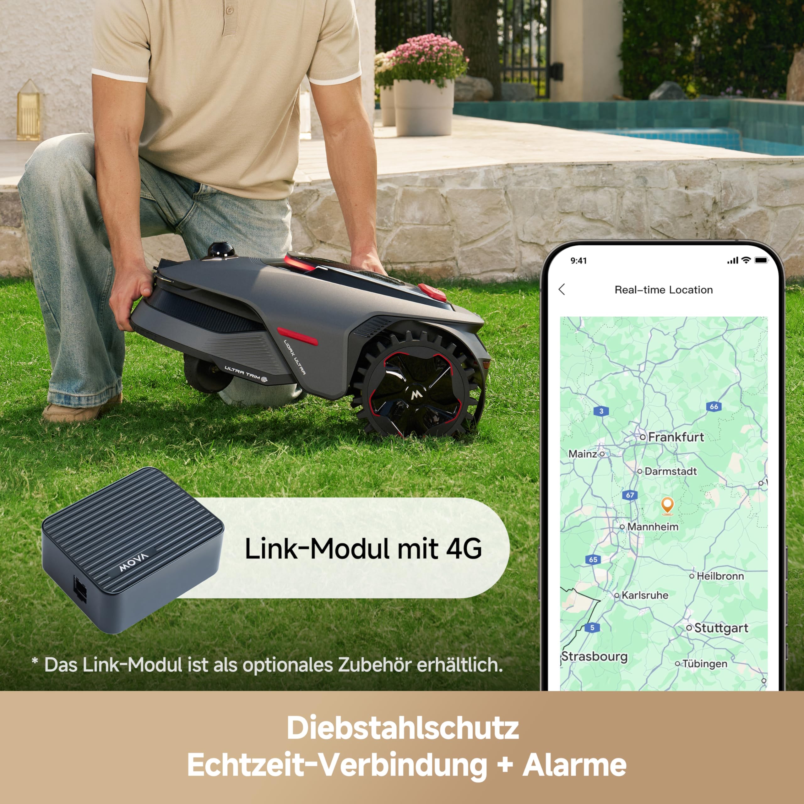 Mova LiDAX Ultra 1200 Rasenmähroboter