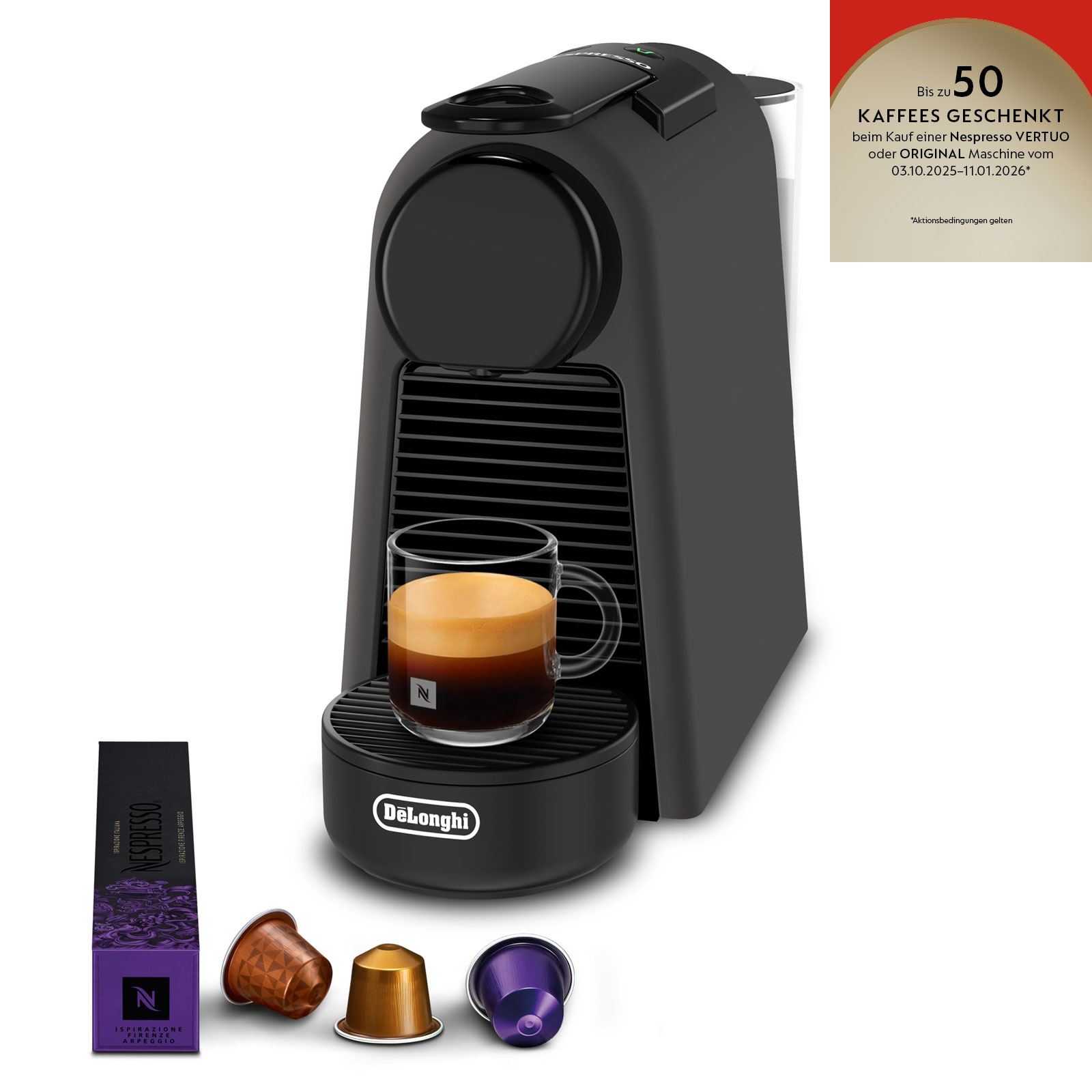 De'Longhi Nespresso Essenza Mini EN85.BKMT
