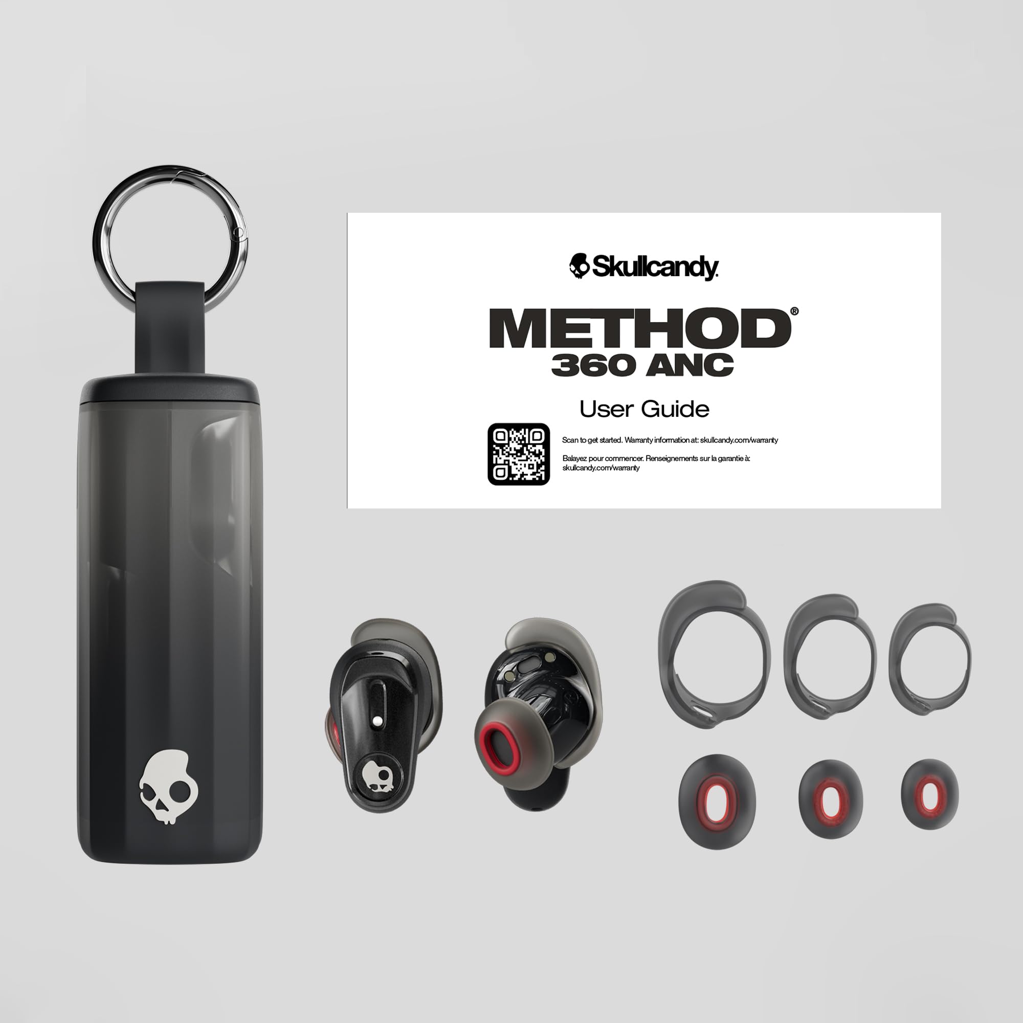 Skullcandy Method 360 ANC Wireless Earbuds, Sound by Bose
