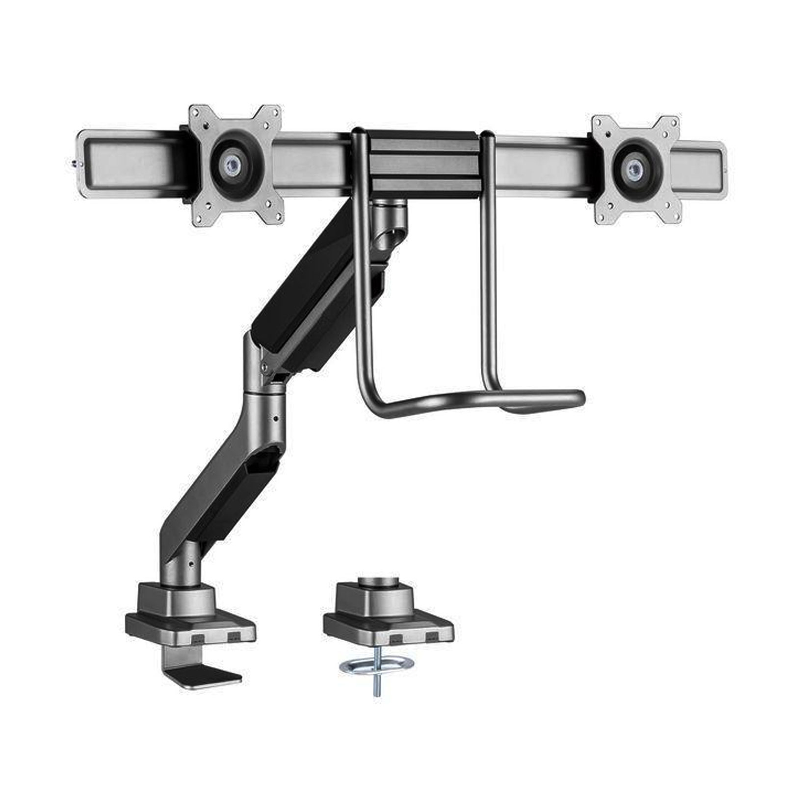 Equip 17"-32" Doppelmonitor-Tischhalterung Equip 17"-32" Doppelmonitor-Tischhalterung
