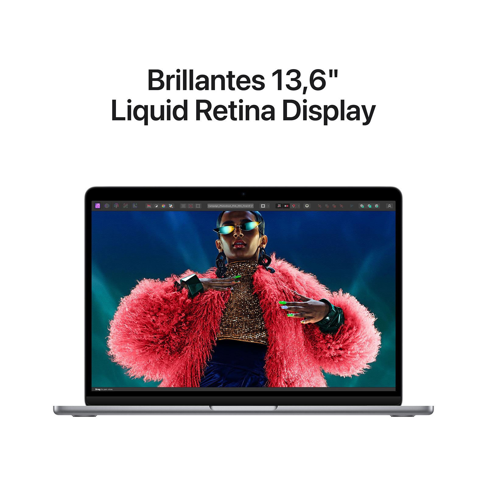 Apple MacBook Air, 13 Zoll, 2024, Space Grau, M3, 8-Core CPU, 10-Core GPU, 16 GB, 1 TB SSD (35 Watt Dual USB-C Netzteil)