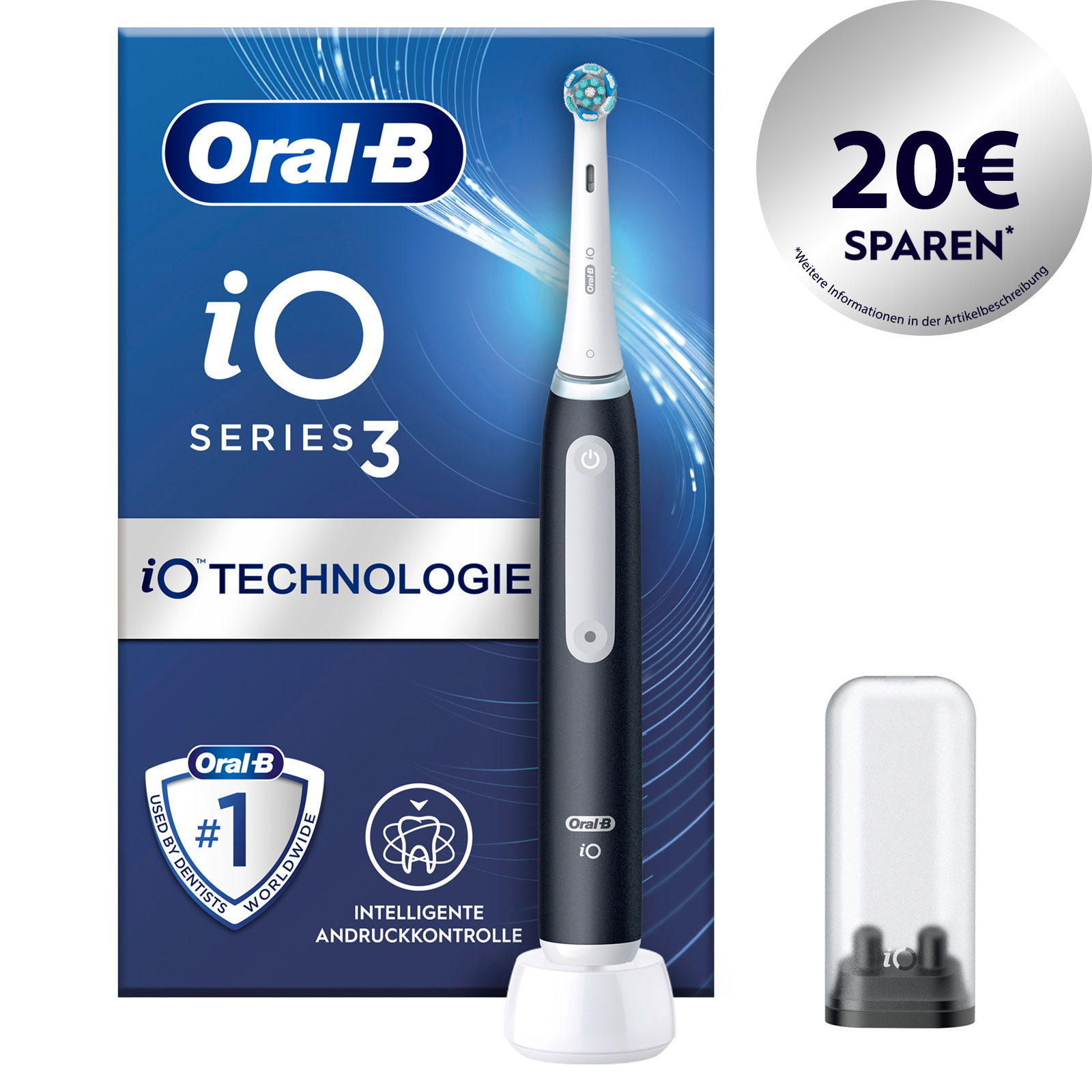 Oral-B Zahnbürste iO 3 Matt Black