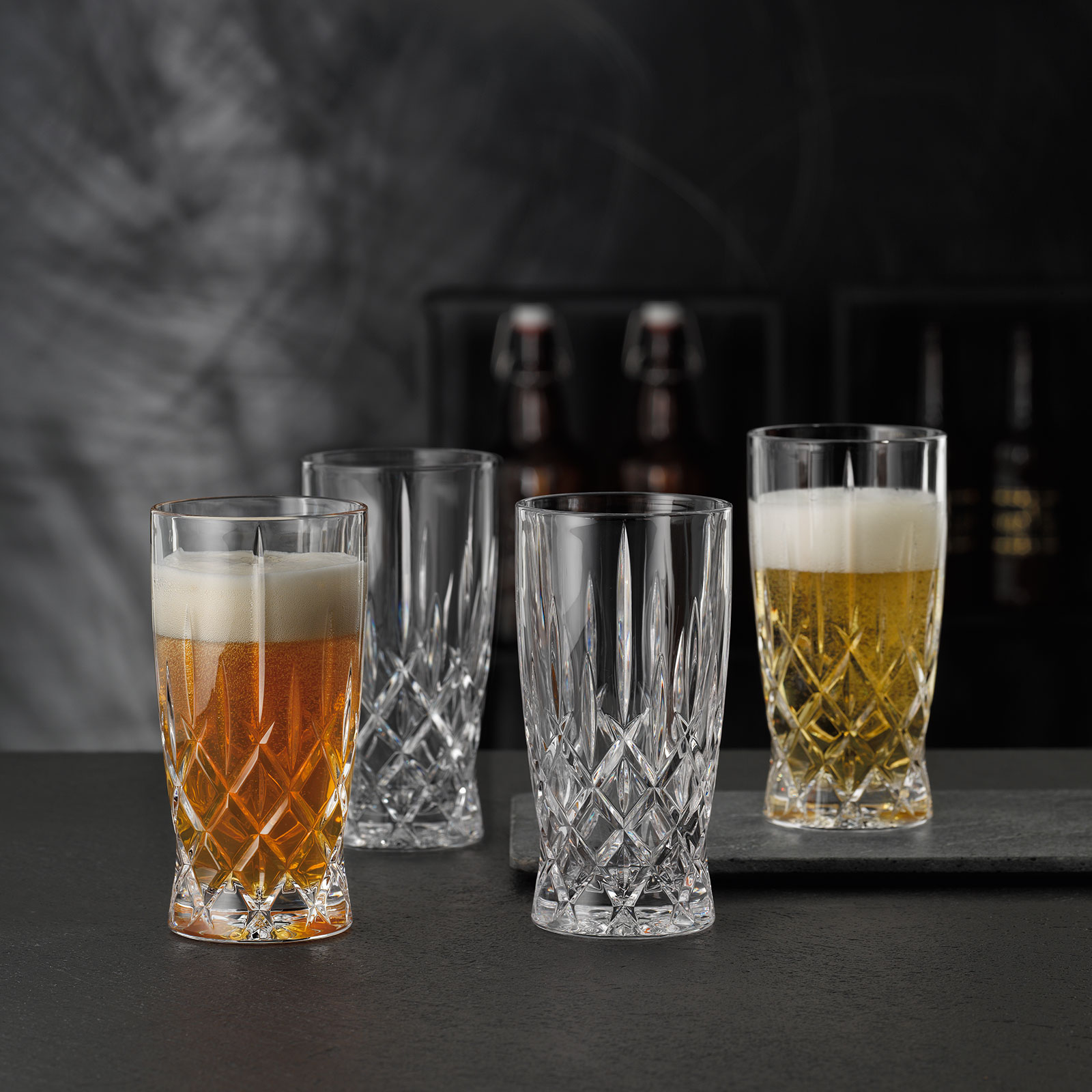 Nachtmann Noblesse Softdrink Glas, Bierglas, 4er Set