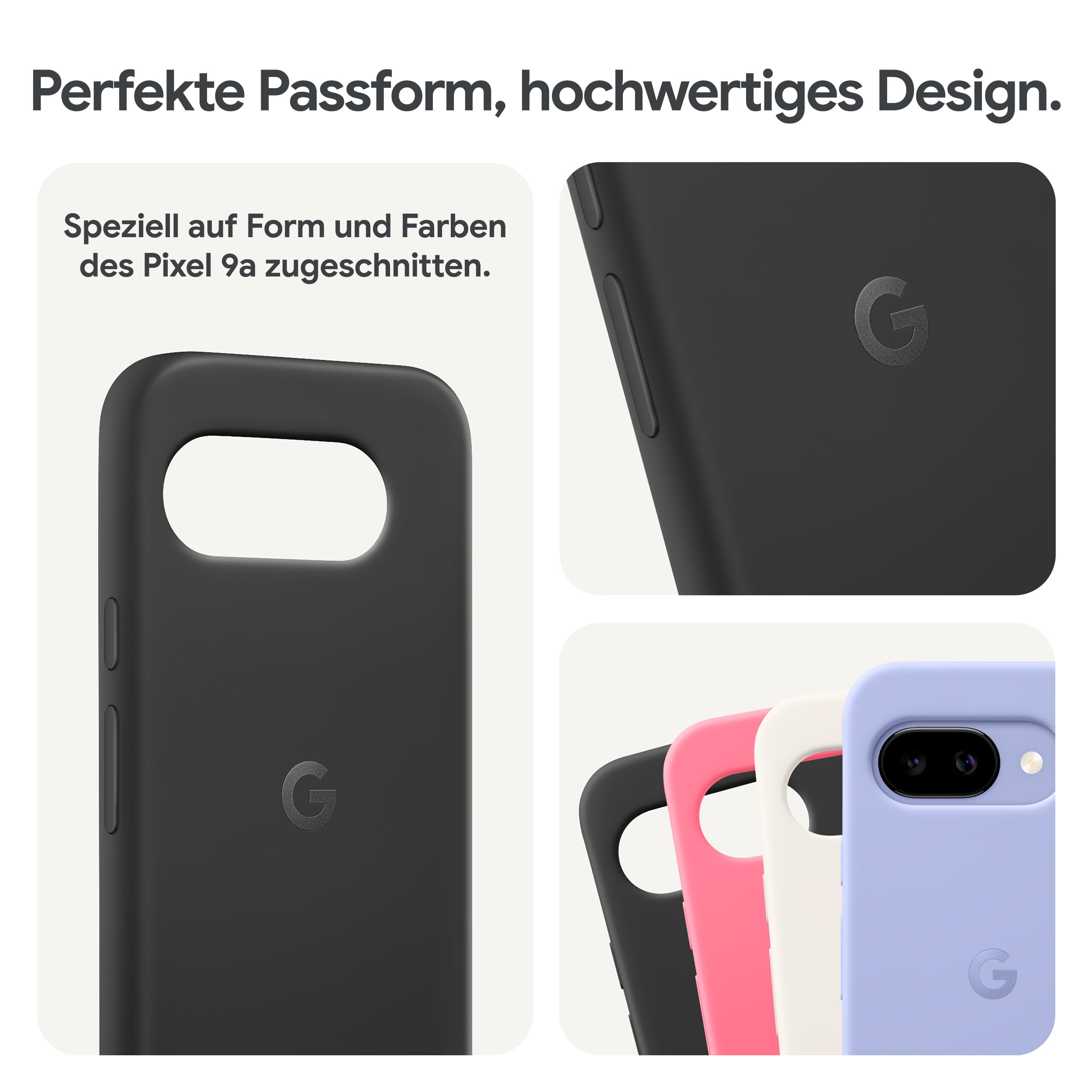 Google Pixel 9a Case – Langlebiges, fleckenabweisendes Silikon – Schutzhülle