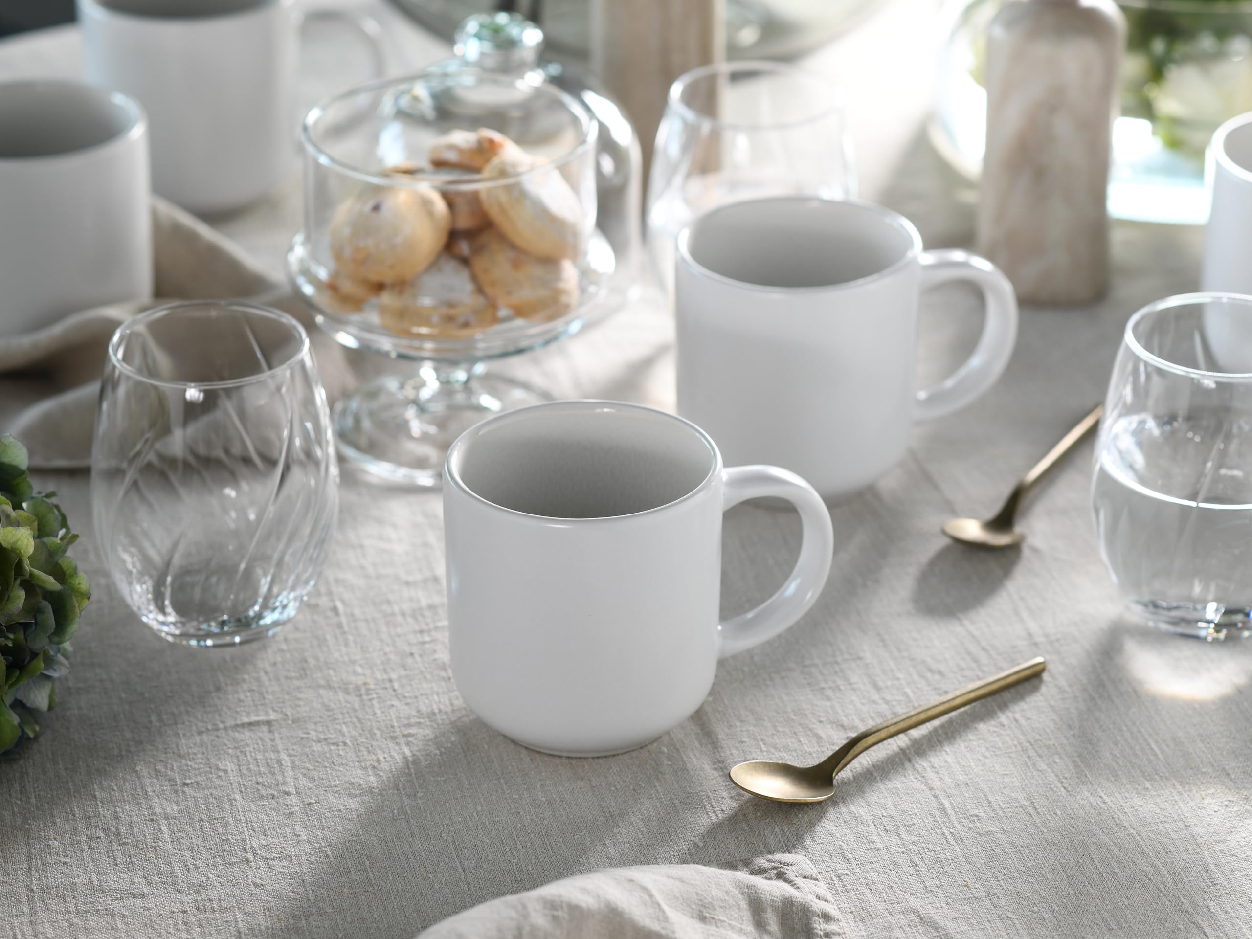 CreaTable 24714 Kombiservice Serie Nordic Fjord Ice 16-tlg. 4 Personen