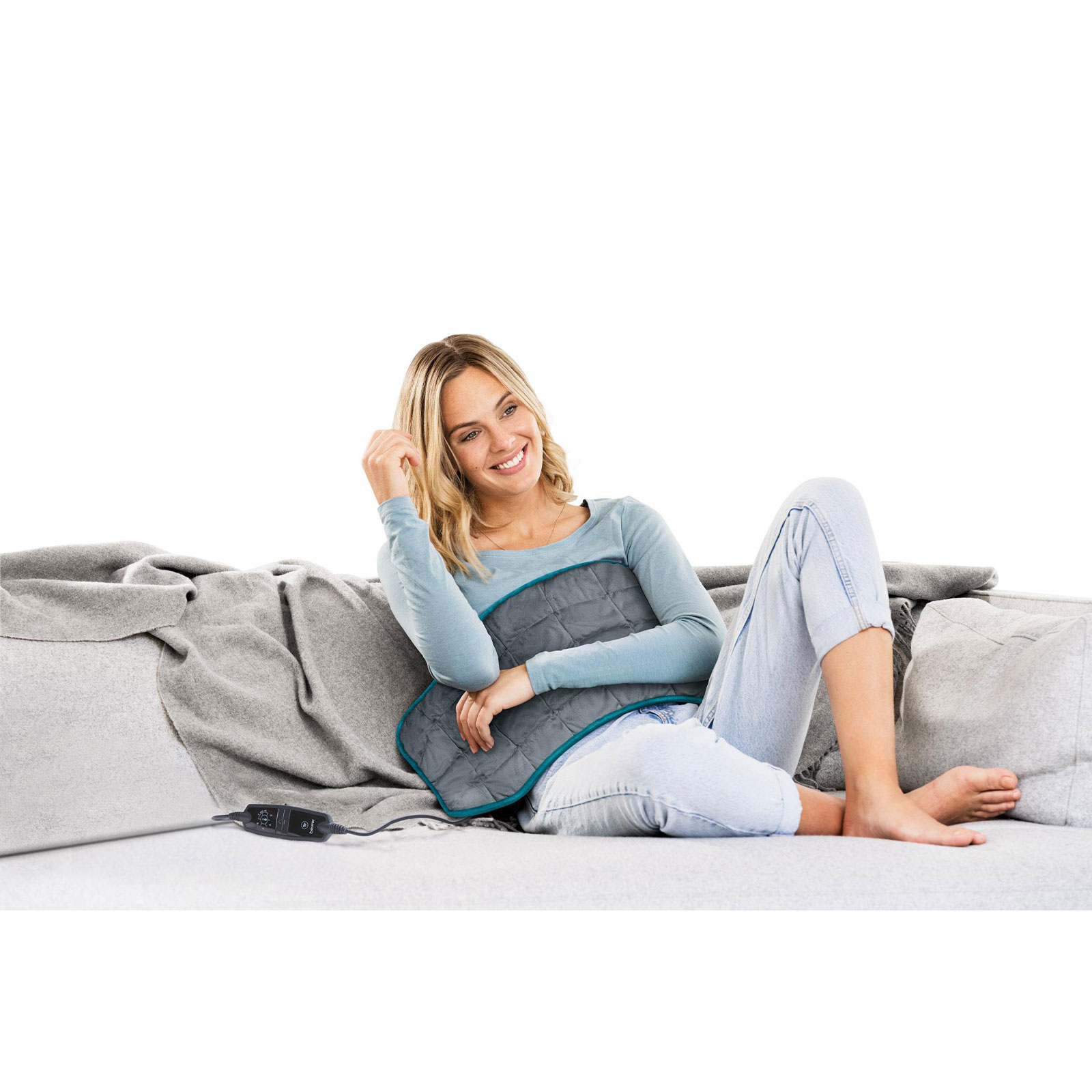 BEURER HK 145 Cosy Weight Green Planet Heizkissen