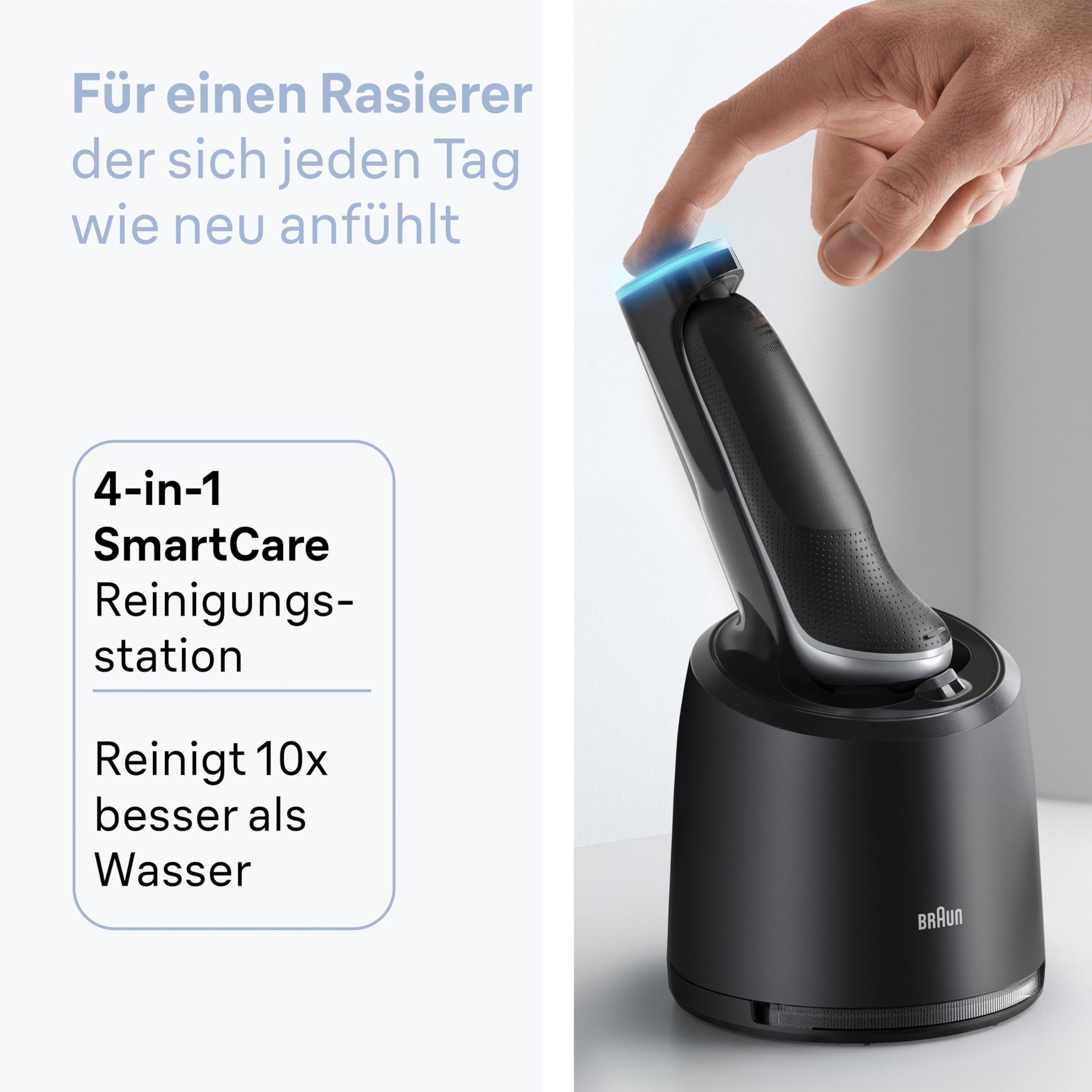 BRAUN Series 6 Elektrorasierer 62-S7650cc Herrenrasierer Bodygroomer Barttrimmer