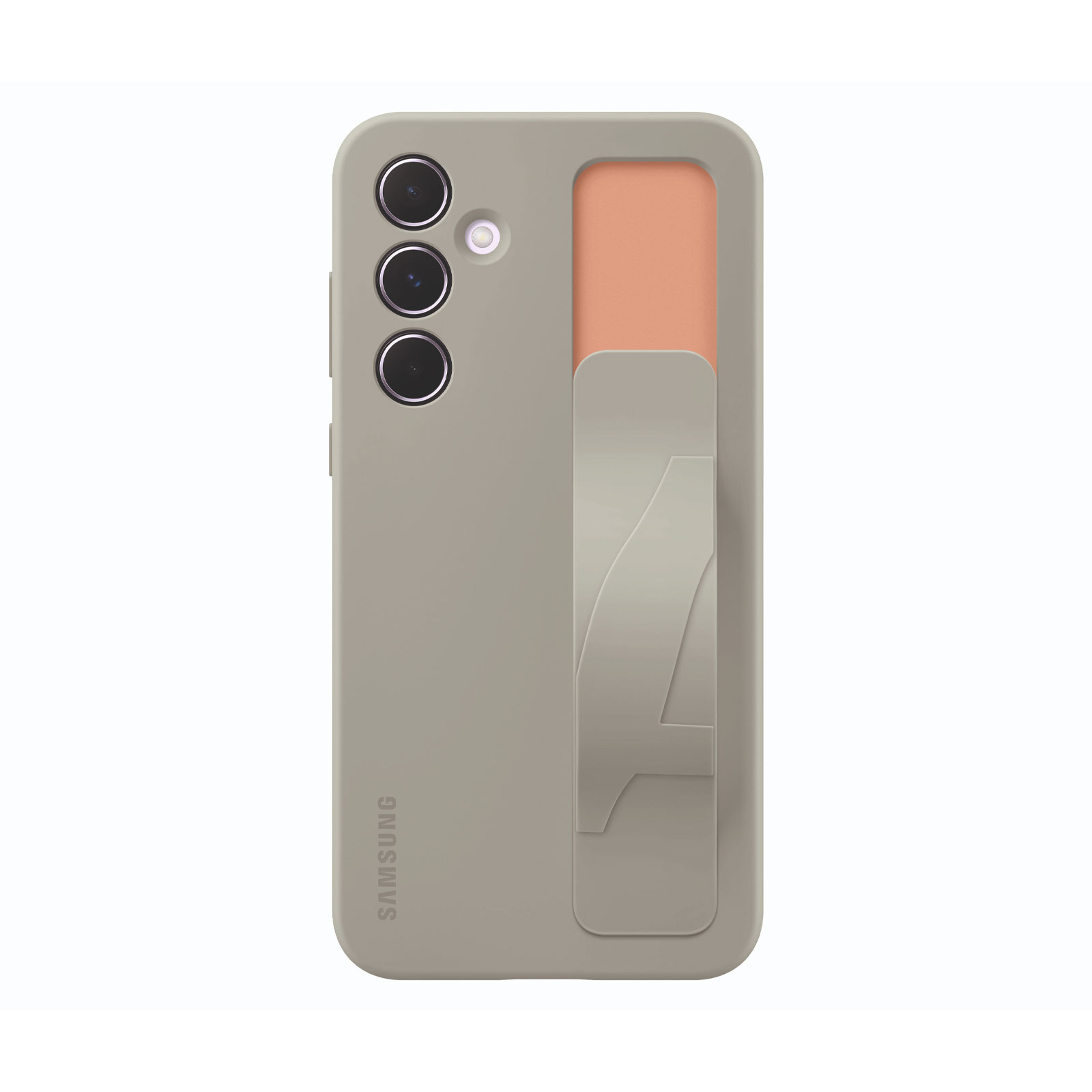 Samsung EF-GA556 für Galaxy A55 Standing Grip Case Grey Handyhülle (EF-GA556TJEGWW)